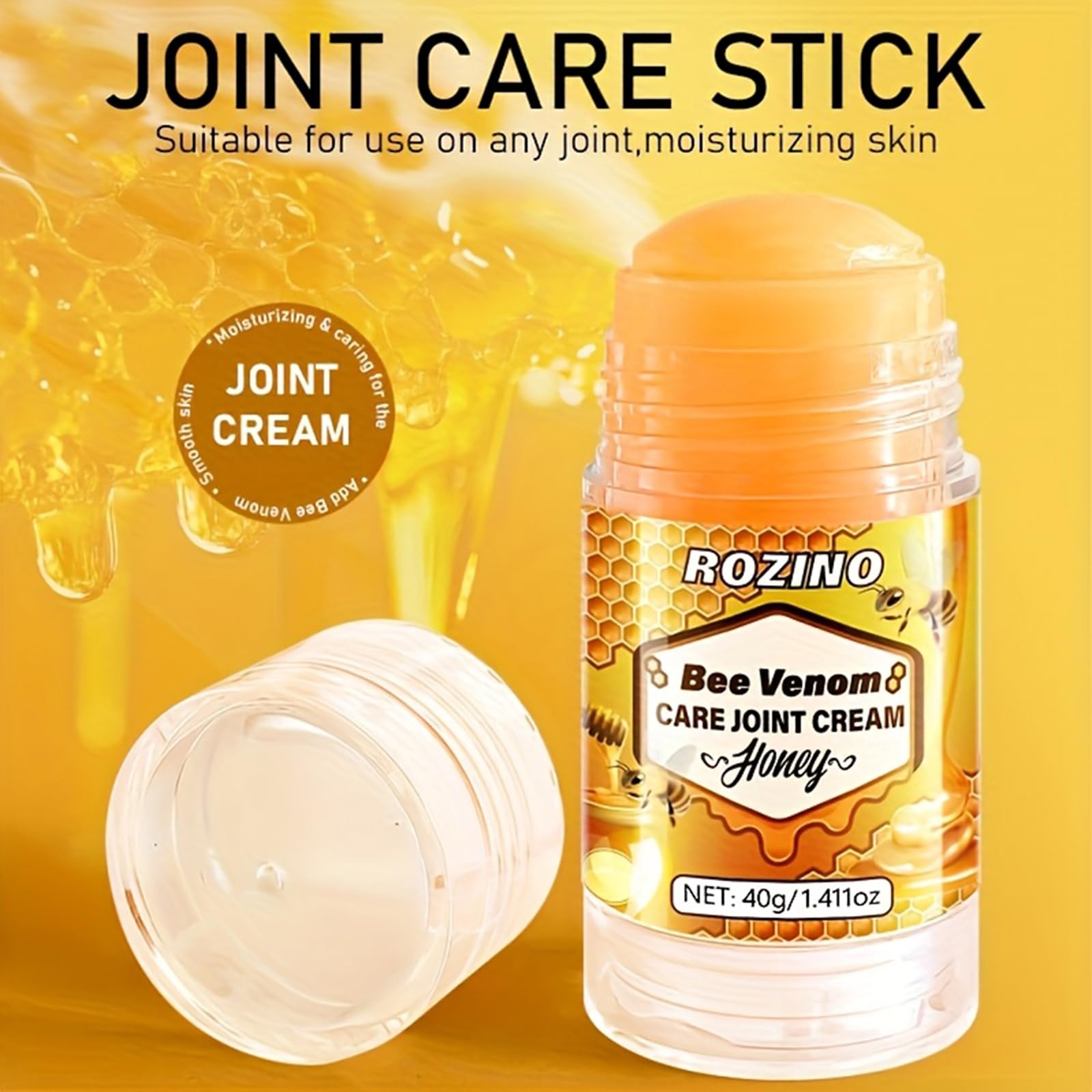 xiaoks 2PACK Bee Venom Care Joint Cream with Honey, 40g (1.411oz) - Natural Formula for Joint Comfort, Easy Application, Lightweight & Non - Greasy, Supports Joints with Daily Wear and Tear (2) xiaoks buy supplements canada
