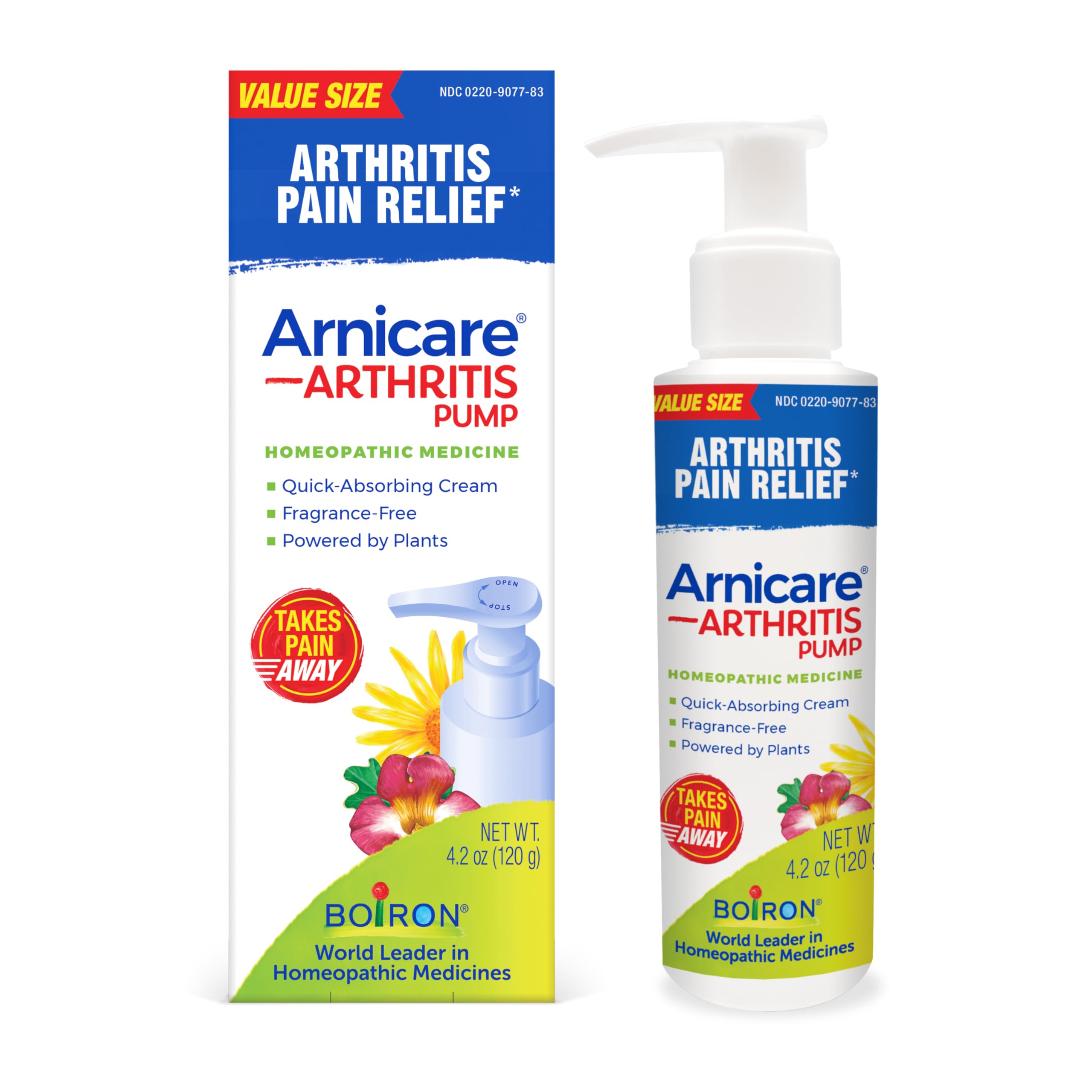 Boiron Arnicare Arthritis Cream Pump for Pain Relief of Knees, Hands, Wrists, Elbows, Joints & Muscles – Quickly Absorbed & Fragrance-Free – 4.2 oz Boiron buy supplements canada