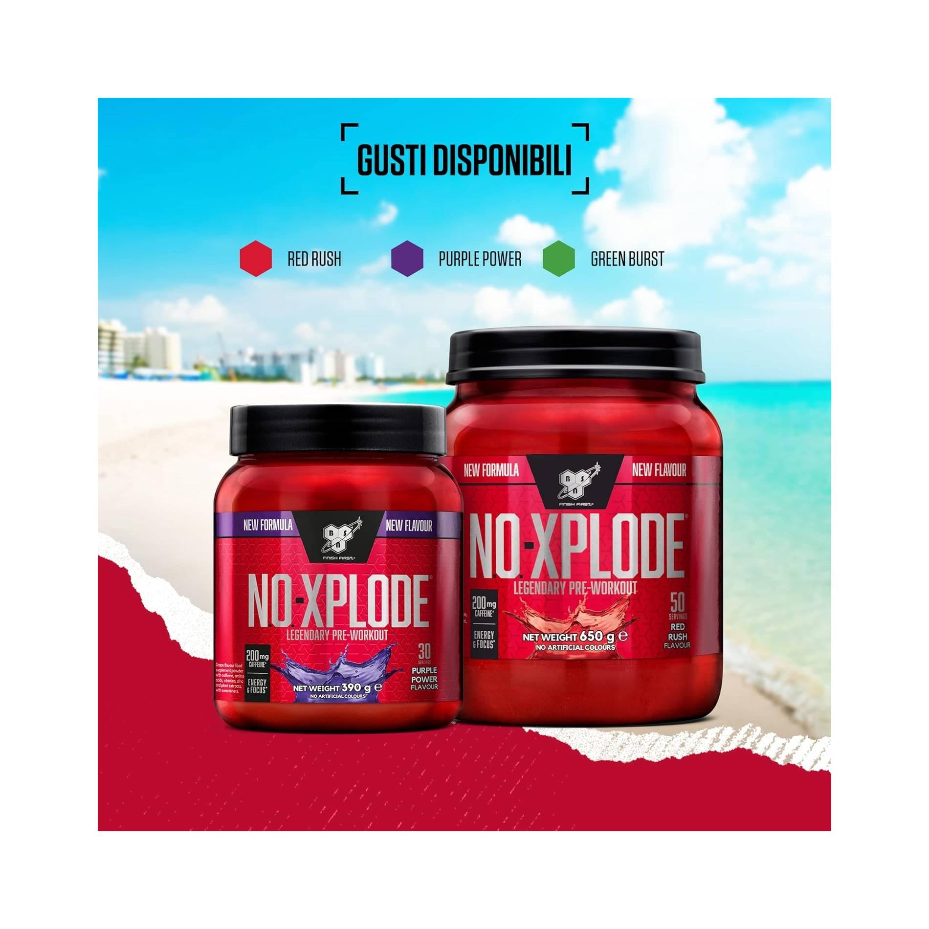 BSN Nutrition N.O.-Xplode Pre Workout Powder Food Supplement, Energy and Focus BSN buy supplements canada