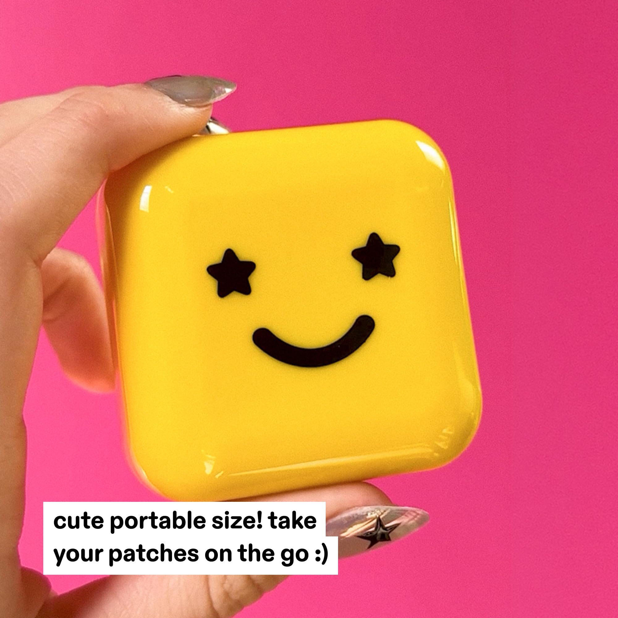 Starface Hydro-Star Pimple Patches + Big Yellow Compact, Clinically Proven Spot Shrinking in 6 Hours, Absorb Fluid and Reduce Redness, Hydrocolloid, Vegan and Cruelty-Free Skincare (32 Count) Starface World buy supplements canada