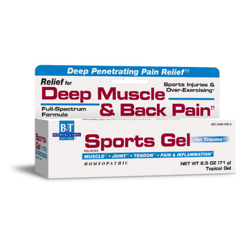 Nature's Way Boericke & Tafel Sports Gel, Relief for Deep Muscle, Joint, Tendon, & Back Pain and Inflammation, Homeopathic, 2.5 oz Nature's Way buy supplements canada
