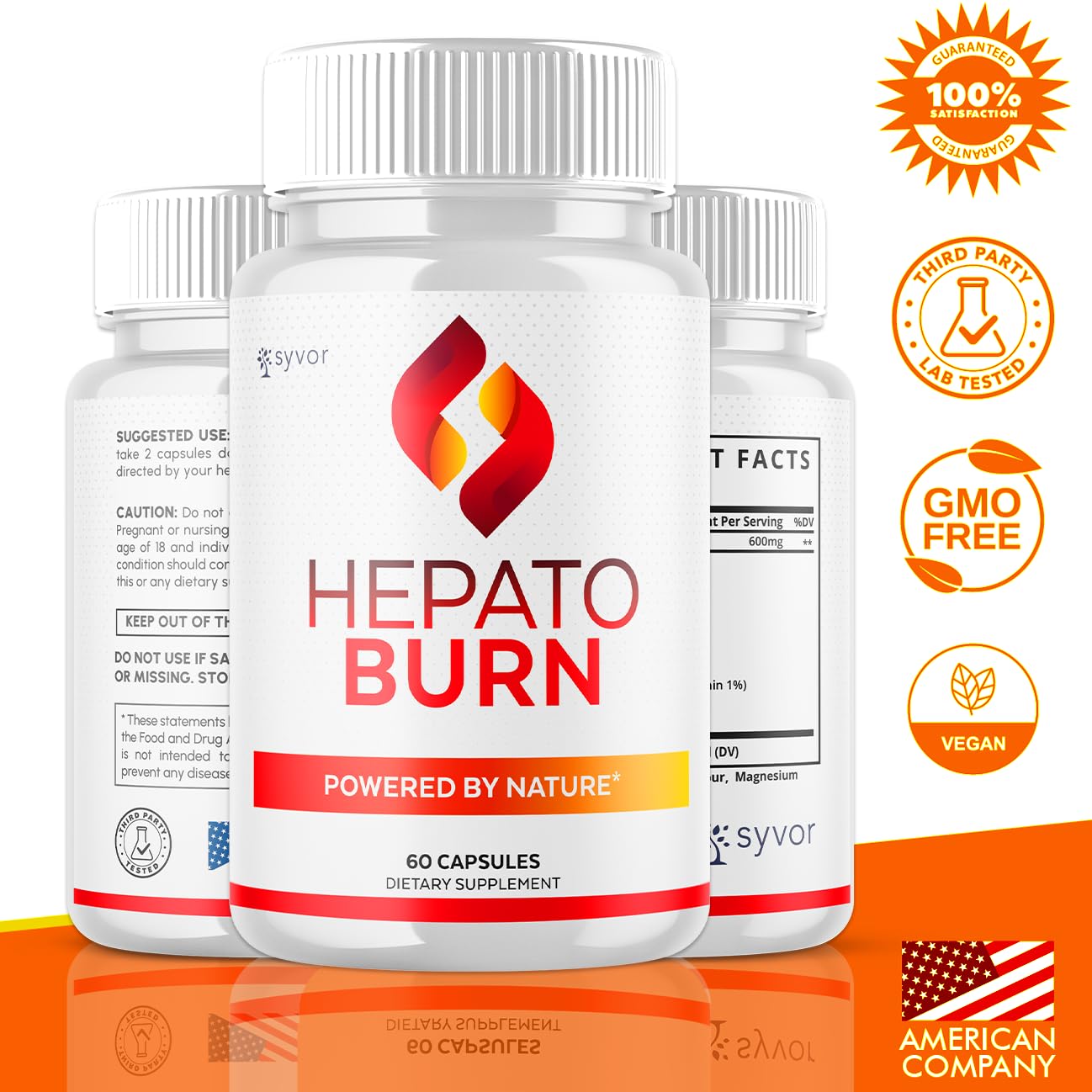(2 Pack) Hepato Burn Capsules, Official Hepato Burn Pills with All Natural Premium Ingredients, Hepatoburn Energy and Fitness Vitamin Supplement, Hepatoburn Lifestyle Powered by Nature (120 Capsules) Syvor buy supplements canada