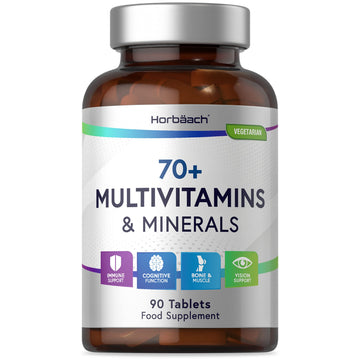 Multivitamin 70 Plus Tablets | 90 Count | with Essential Vitamins and Minerals | for Men and Horbäach buy supplements canada