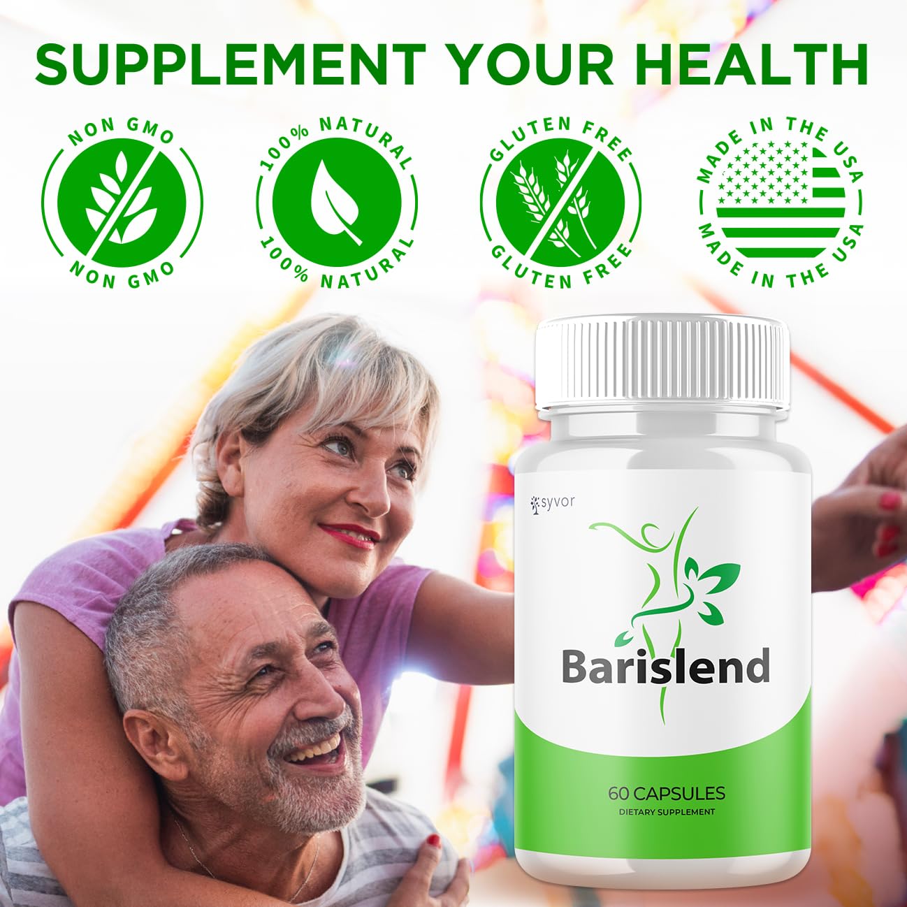 (3 Pack) Barislend Capsules, Official Barislend Pink Salt Pills with All Natural Ingredients, Bari-Slend Advanced Formula Vitamin Pills for Health and Wellness Support for Men and Women (180 Capsules) Syvor buy supplements canada