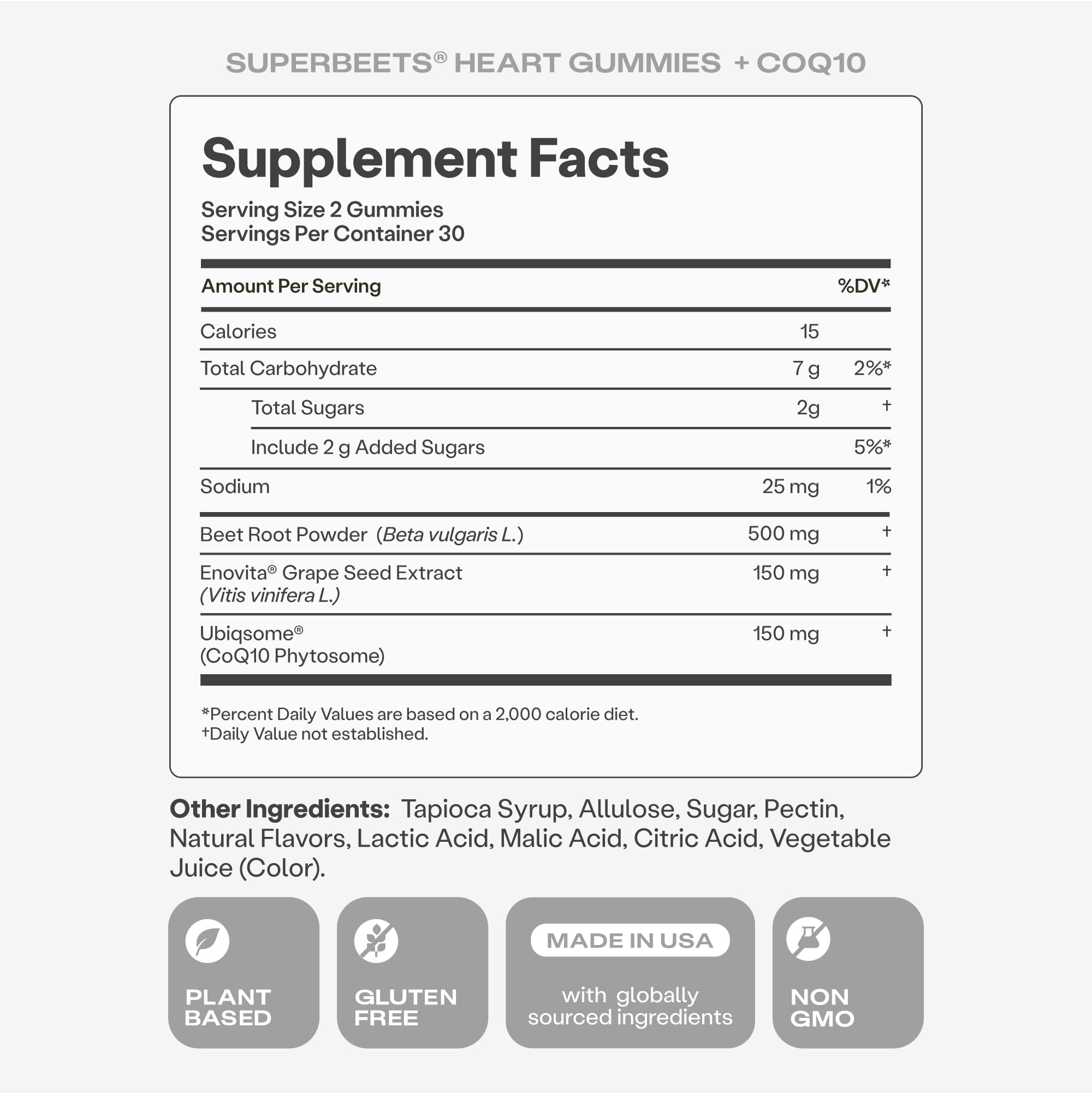 Humann SuperBeets 3-in-1 Heart Gummies - 3x Absorption CoQ10 - Plus Beetroot Extract & Grape Seed Extract for Advanced Heart Health, Cellular Energy & Circulation Support Humann buy supplements canada