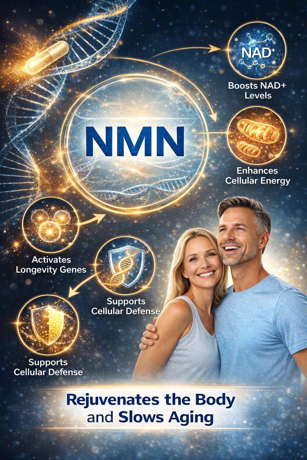 Precision NMN1000-1000 mg per Serving, 90 Capsules, 45 Grams Total Delayed Release Vegetarian Capsule, Nicotinamide Mononucleotide Generic buy supplements canada