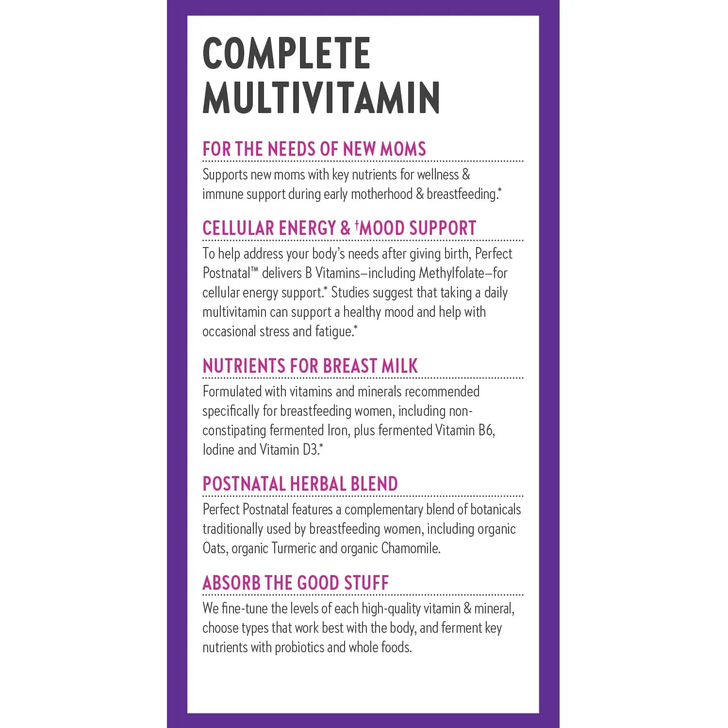 New Chapter, Postnatal Vitamins Lactation Supplement, Complete Multivitamin with Fermented Vitamin D3 + B Vitamins New Chapter buy supplements canada