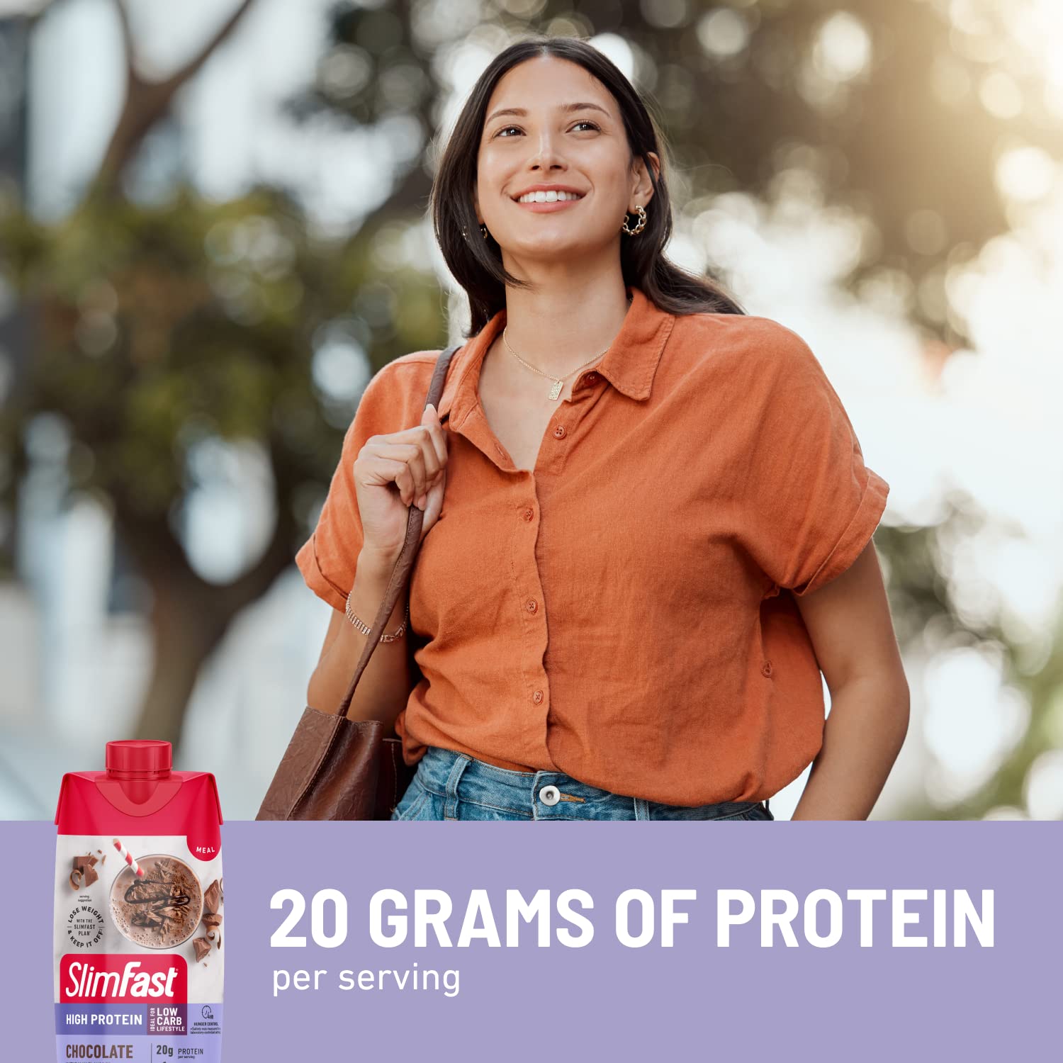 SlimFast Protein Shake, Chocolate- 20g Protein, Meal Replacement Shake Ready to Drink SlimFast buy supplements canada