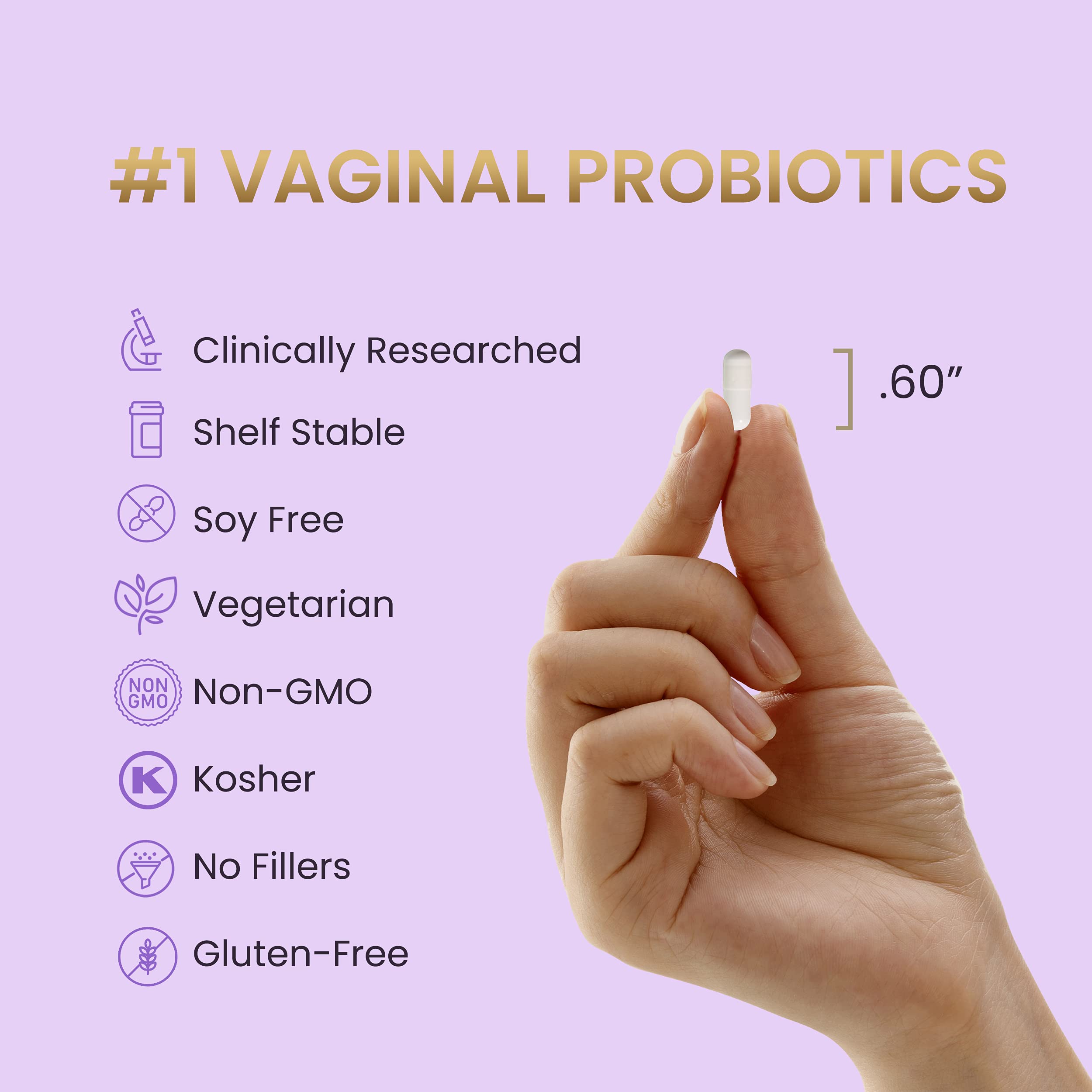 HPD Rx Pro-Fem #1 Vaginal Health Probiotic | Vaginal Probiotics | Clinically Proven to Promote Yeast & PH HPD Rx buy supplements canada