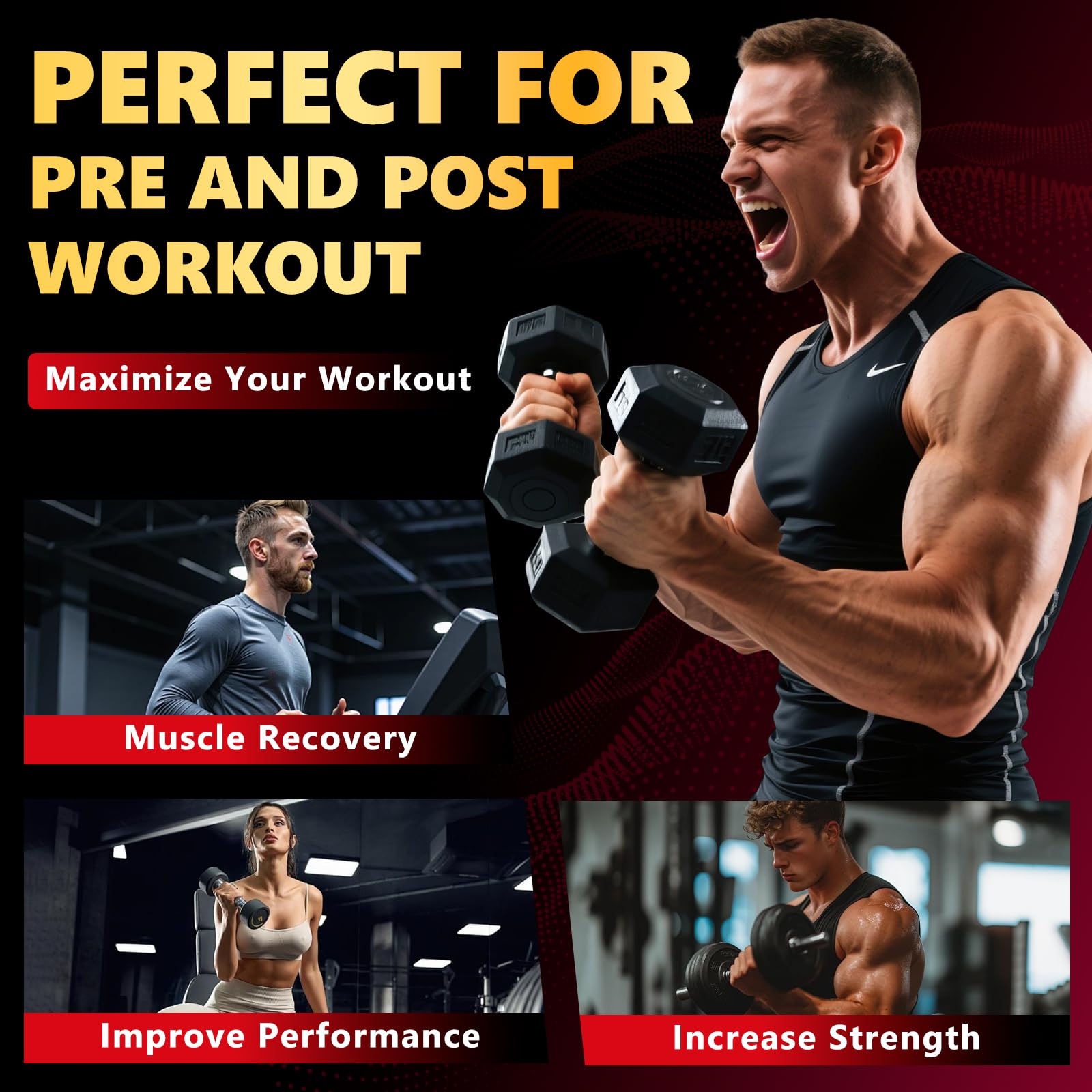 ZELKORE Creatine Monohydrate Gummies 6000mg for Men & Women, Sugar Free Creatine Gummy for Pre & Post Workout, High Absorption Supplement with BCAA, Support Boost Strength, ZelKore buy supplements canada