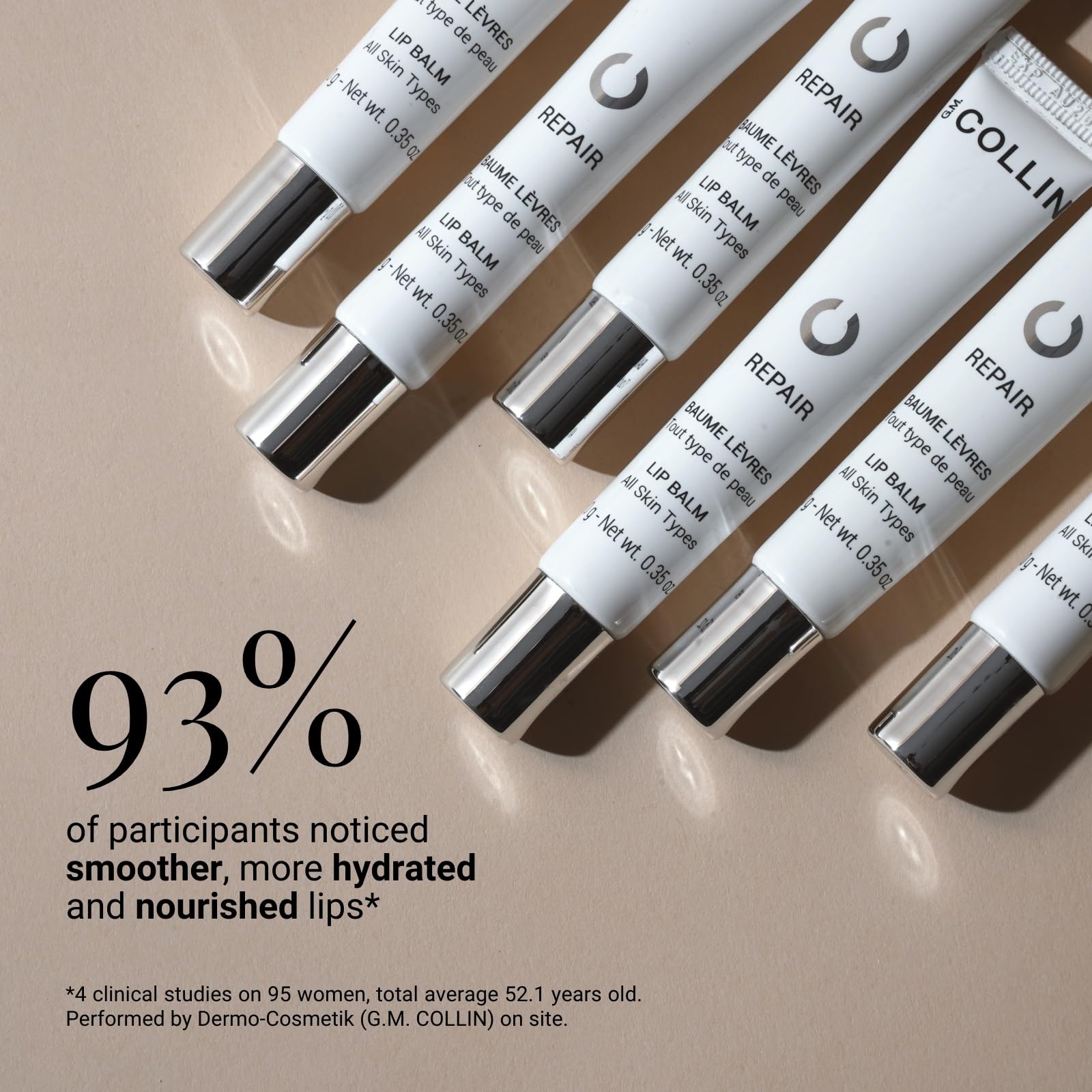 G.M. COLLIN Repair Lip Balm | Hydrating Treatment for Dry or Chapped Lips | Moisturizing Shea Butter to Soothe and Soften G.M. COLLIN buy supplements canada