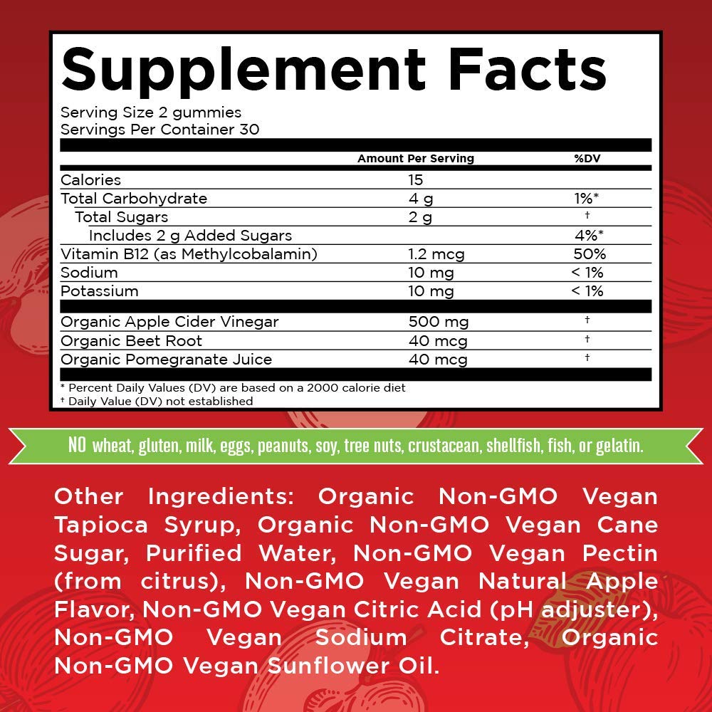 MaryRuth's Apple Cider Vinegar Gummies | ACV Gummies for Immune Support | Vegan MaryRuth Organics buy supplements canada