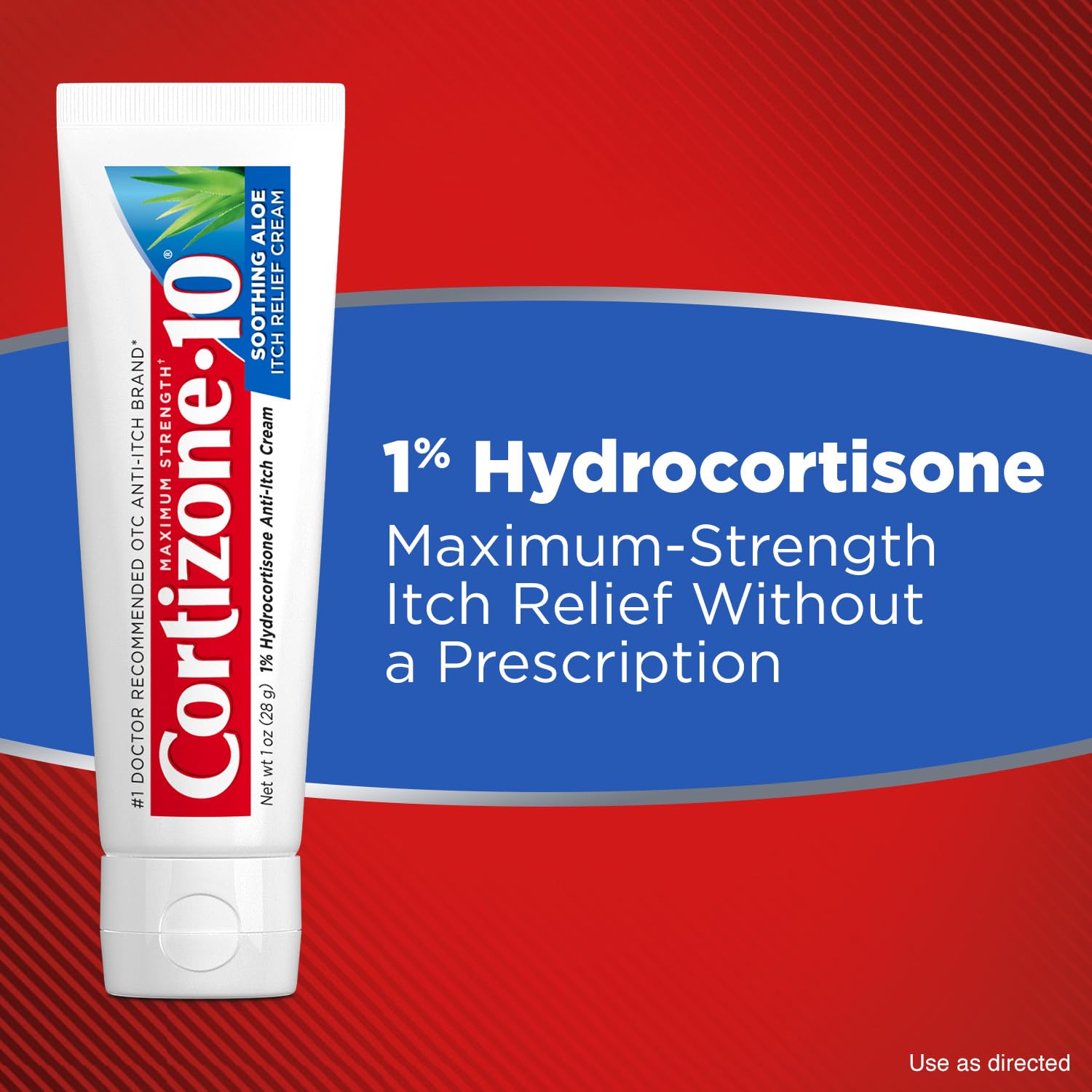 Cortizone-10 Maximum Strength Soothing Aloe Itch Relief Cream, 1% Hydrocortisone, Fast-Acting, Anti-Itch Cream for Bug Bites, Rash, Eczema, Psoriasis, Poison Ivy, Oak, Sumac & More, 1 oz Cortizone 10 buy supplements canada