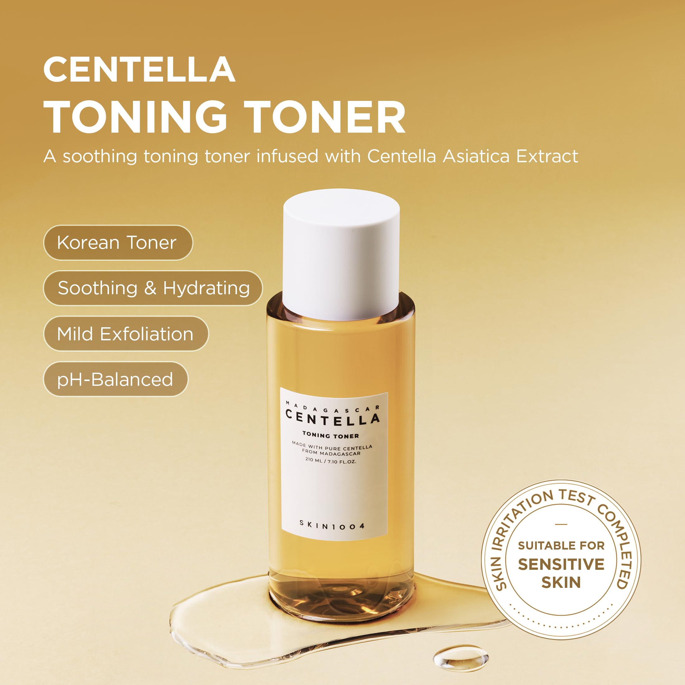 SKIN1004 Centella Toning Toner 7.10 fl.oz, 210ml, Korean Face Toner with Madagascar Centella Asiatica & Hyaluronic Acid for Hydrating SKIN1004 buy supplements canada