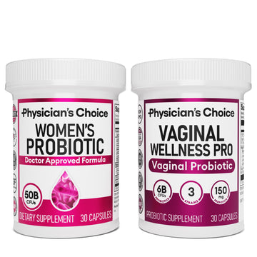 Physician's CHOICE Feminine Power Duo Bundle - Vaginal Probiotic + Womens Probiotic Physician's CHOICE buy supplements canada