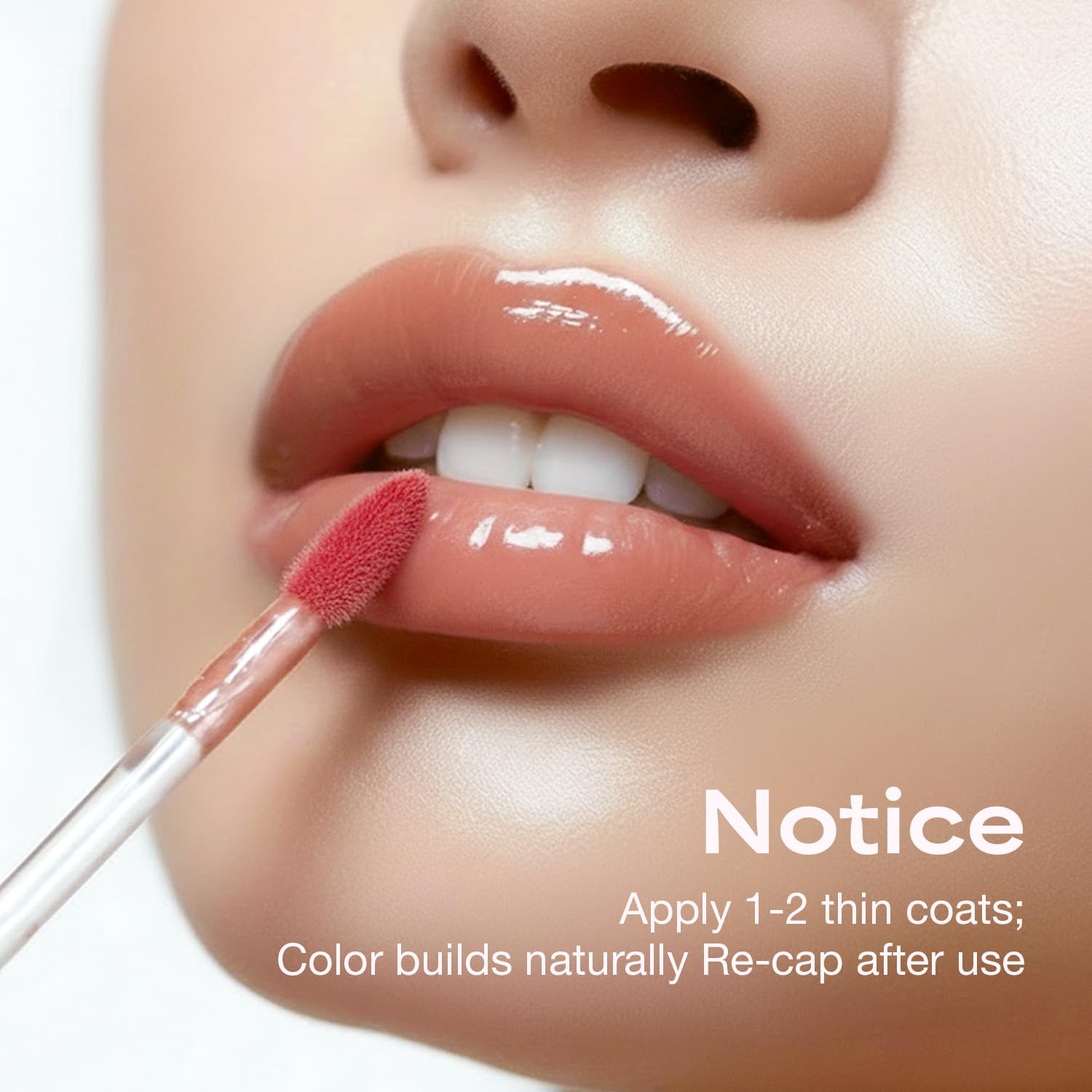 INGA Water Glow Lip Tint | Hydrating, Glossy Korean Lip Tint with Sheer Color & Glass-Like Shine | Long-Lasting, Non-Sticky Korean Lip Stain (RICH SALMON) INGA buy supplements canada