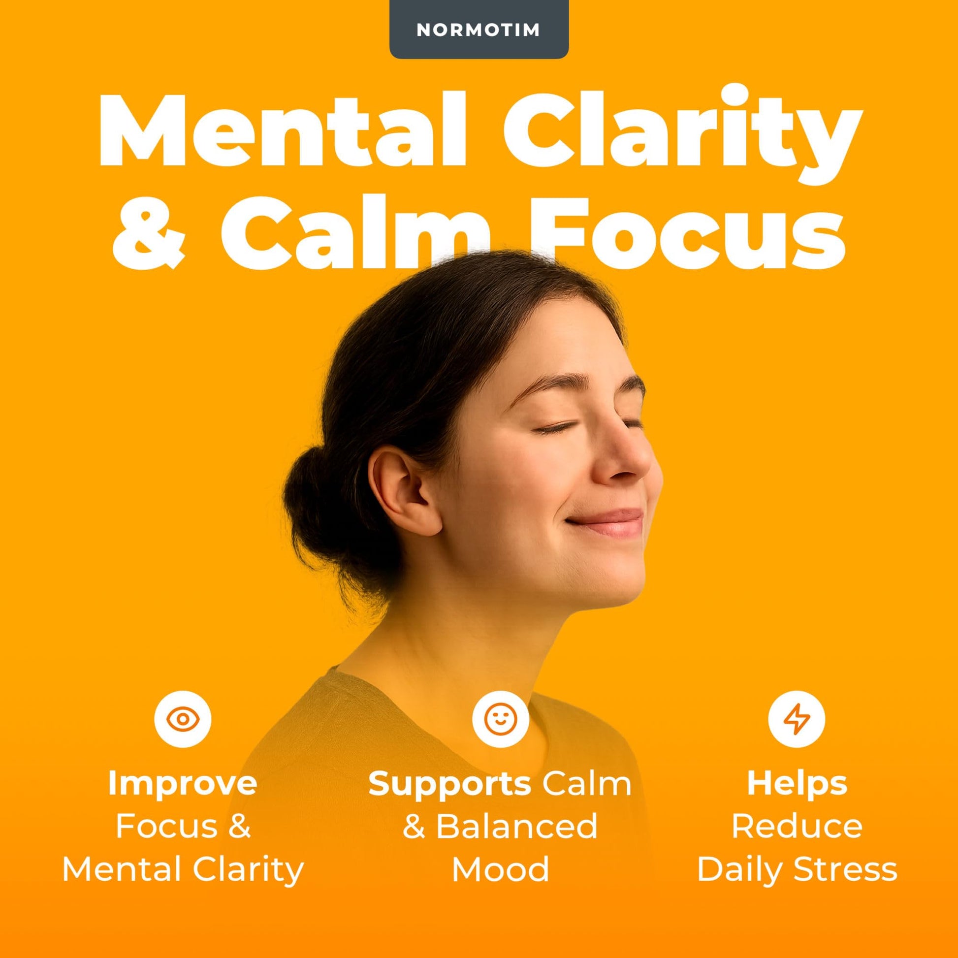 Calm & Focus Support – Lithium Ascorbate 5mg Fast-Dissolve Tablets with Vitamin C, B1 & B6 – Non-Drowsy Cognitive & Memory Support NORMOTIM buy supplements canada