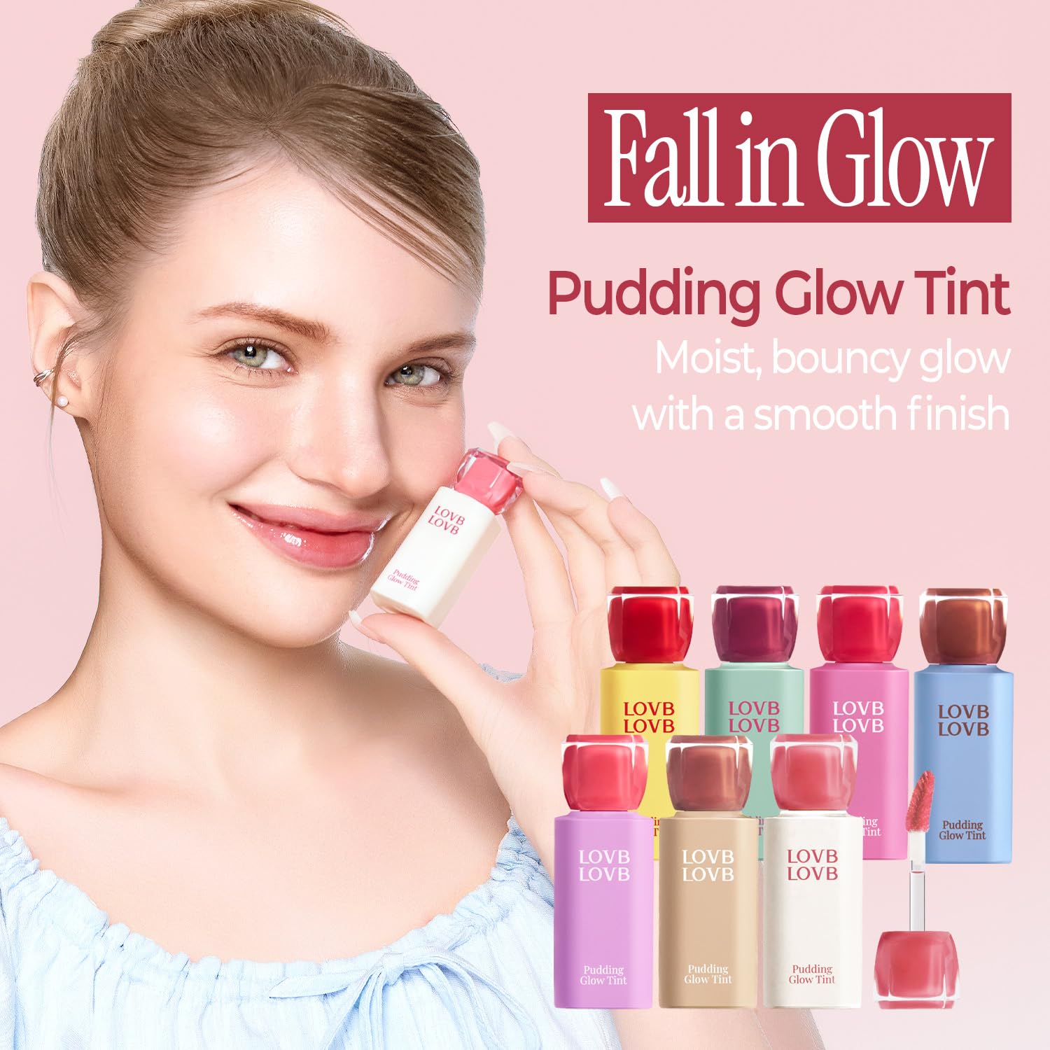 LOVB LOVB Pudding Glow Korean Lip Tint | Natural Lip Stain | Gloss to Stain | Long-Lasting & Non-Sticky | Lightweight Lip Tint | 0.14 oz. (04 SUNSET BEIGE) LOVB LOVB buy supplements canada