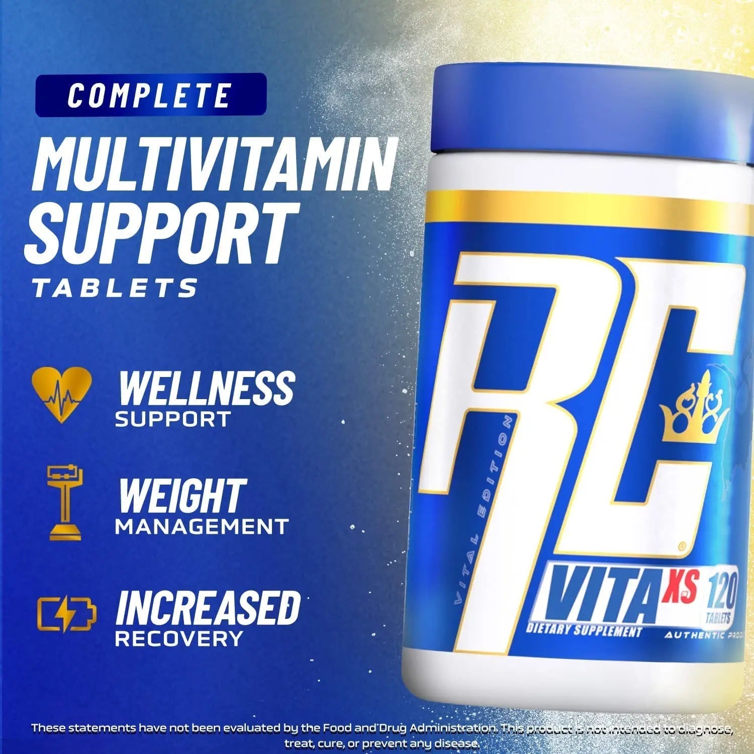 Ronnie Coleman Signature Series Vita XS Multivitamin for Men and Women, Daily Nutritional Support with B Vitamins and Minerals Ronnie Coleman Signature Series buy supplements canada