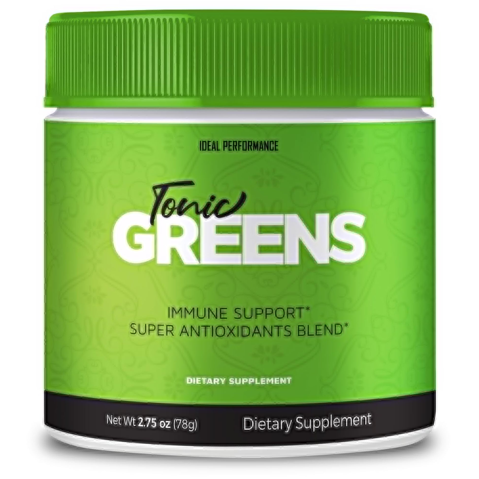 Tonic Greens Powder Vitamin Supplement Advanced Formula - Natural Green Blend Energy Supplement - Maximum Strength, TonicGreens BCAA, Tonic Greens All Natural Formula Powder Support Reviews (1 Pack) IDEAL PERFORMANCE buy supplements canada