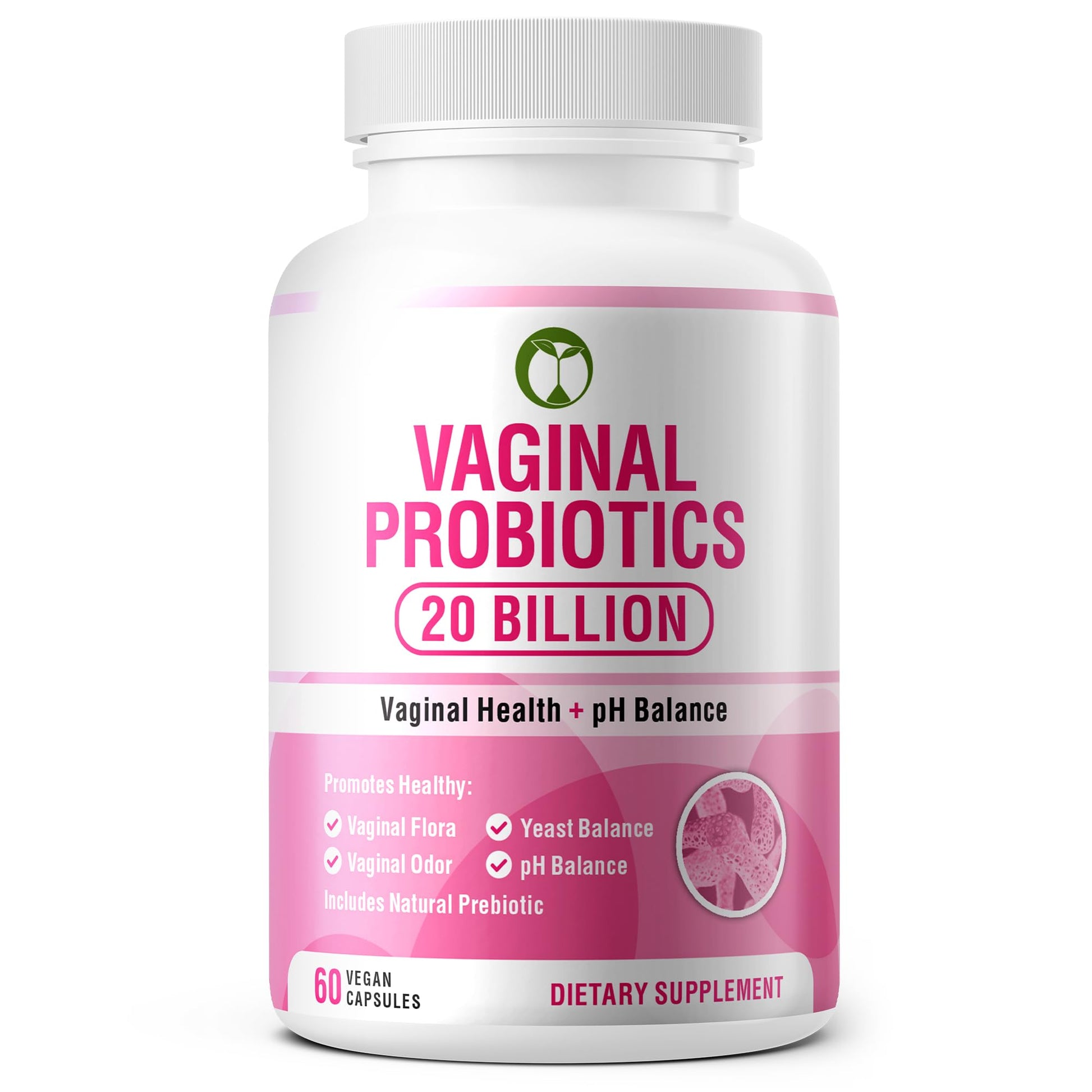 Vaginal Probiotics for Womens Health 20 Billion CFU | PH Balance & Vaginigal Odor Support 60 Capsules Natural Foundation Supplements buy supplements canada