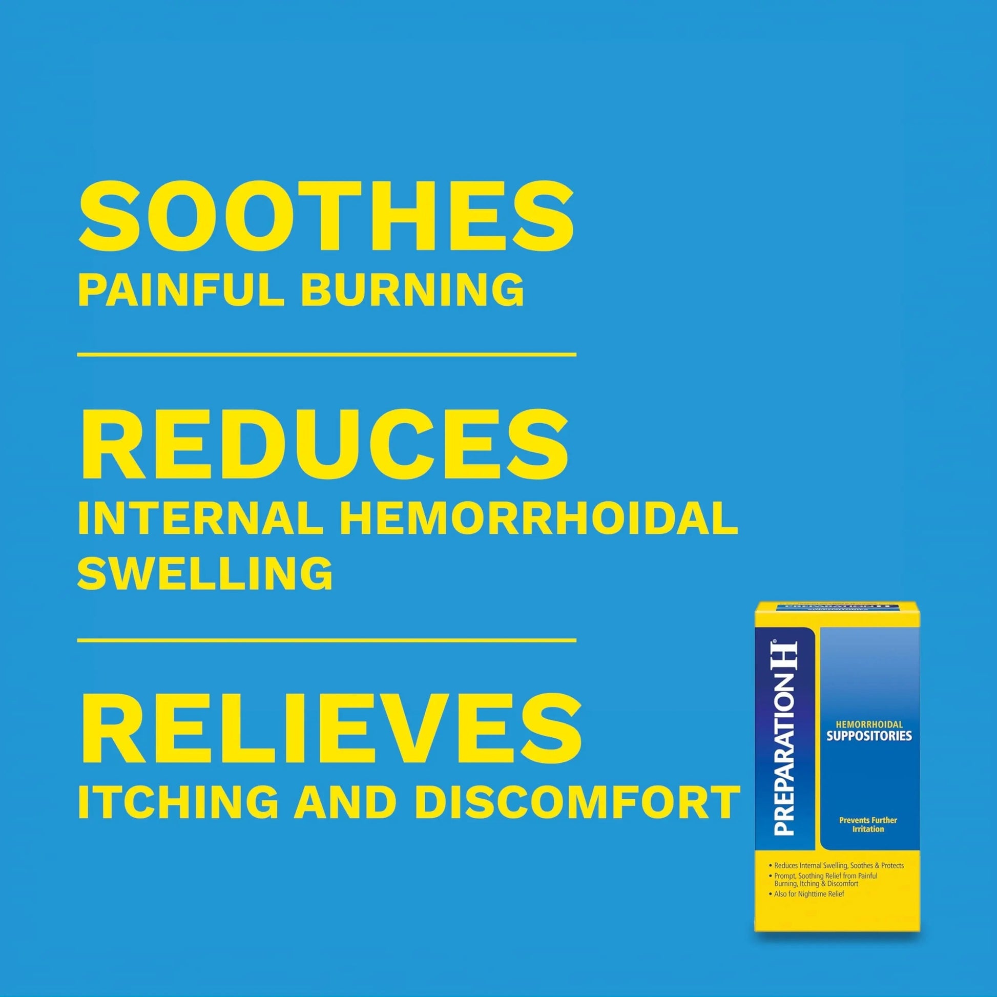 Preparation H Hemorrhoid Suppositories For Itching And Discomfort Relief - 12 Count (Pack of 1) Preparation H buy supplements canada