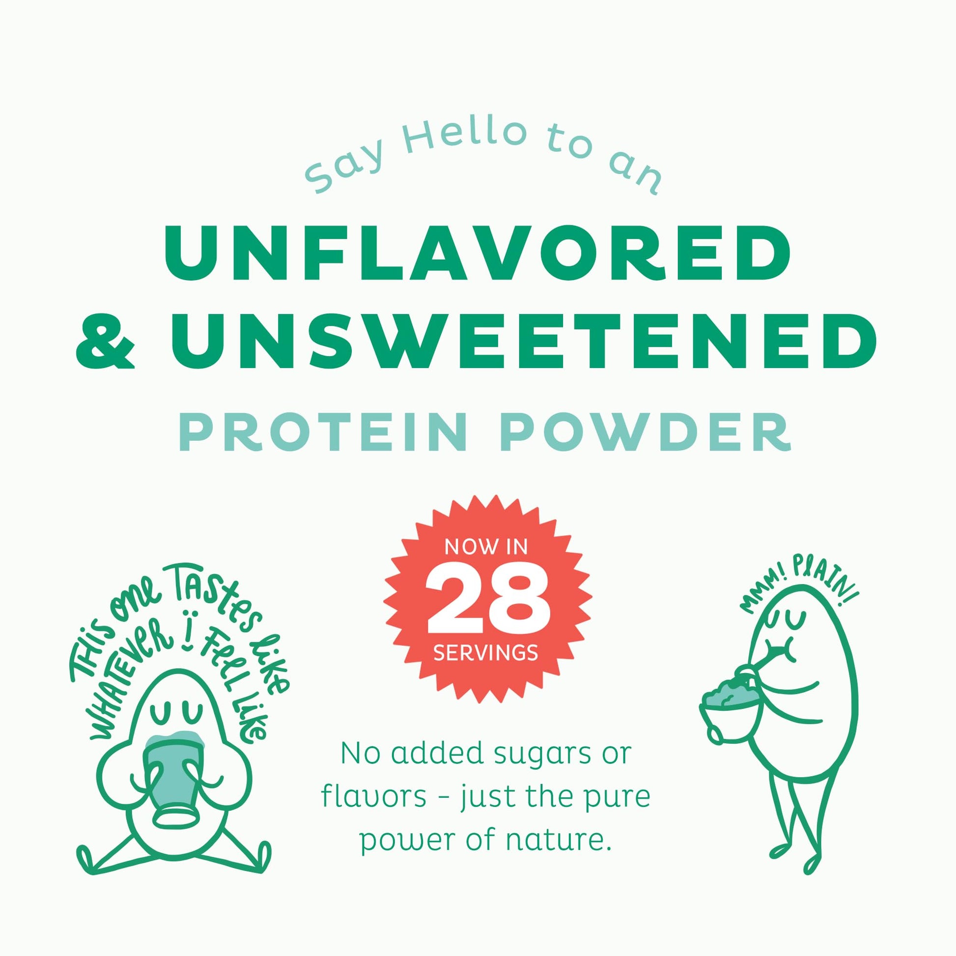 KOS Vegan Protein Powder, Unflavored & Unsweetened - Low Carb Pea Protein Blend KOS buy supplements canada