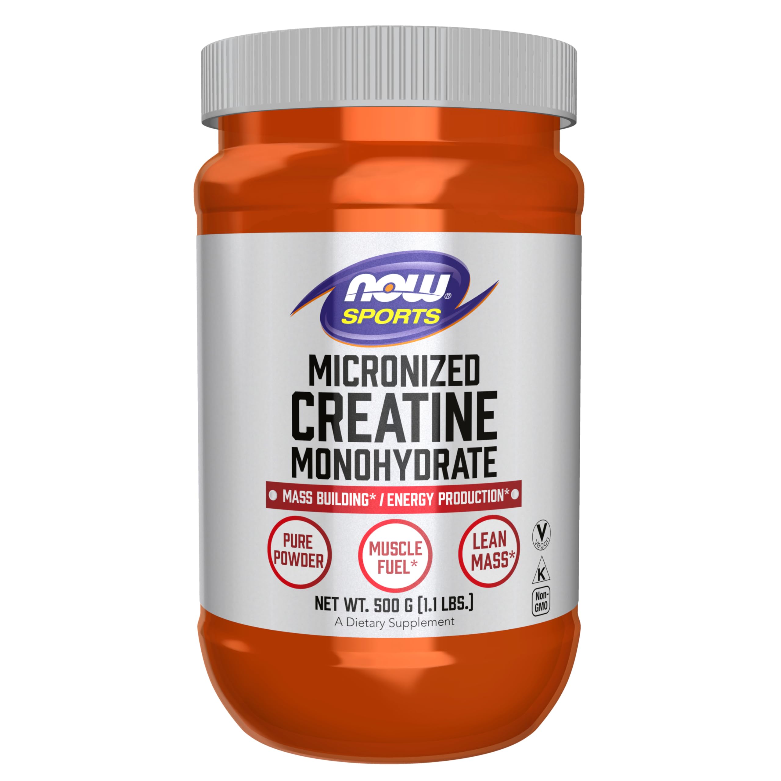 NOW Foods Sports Nutrition, Micronized Creatine Powder 500 g, Mass Building*/Energy Production*, 1.1-Pound NOW Foods buy supplements canada