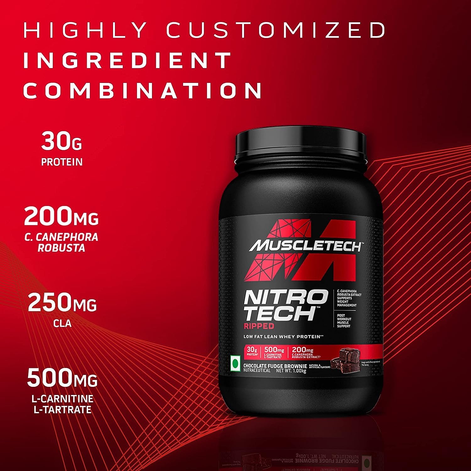 Protein Powder for Weight Loss |MuscleTech Nitro-Tech Ripped |Whey Protein Powder MuscleTech buy supplements canada