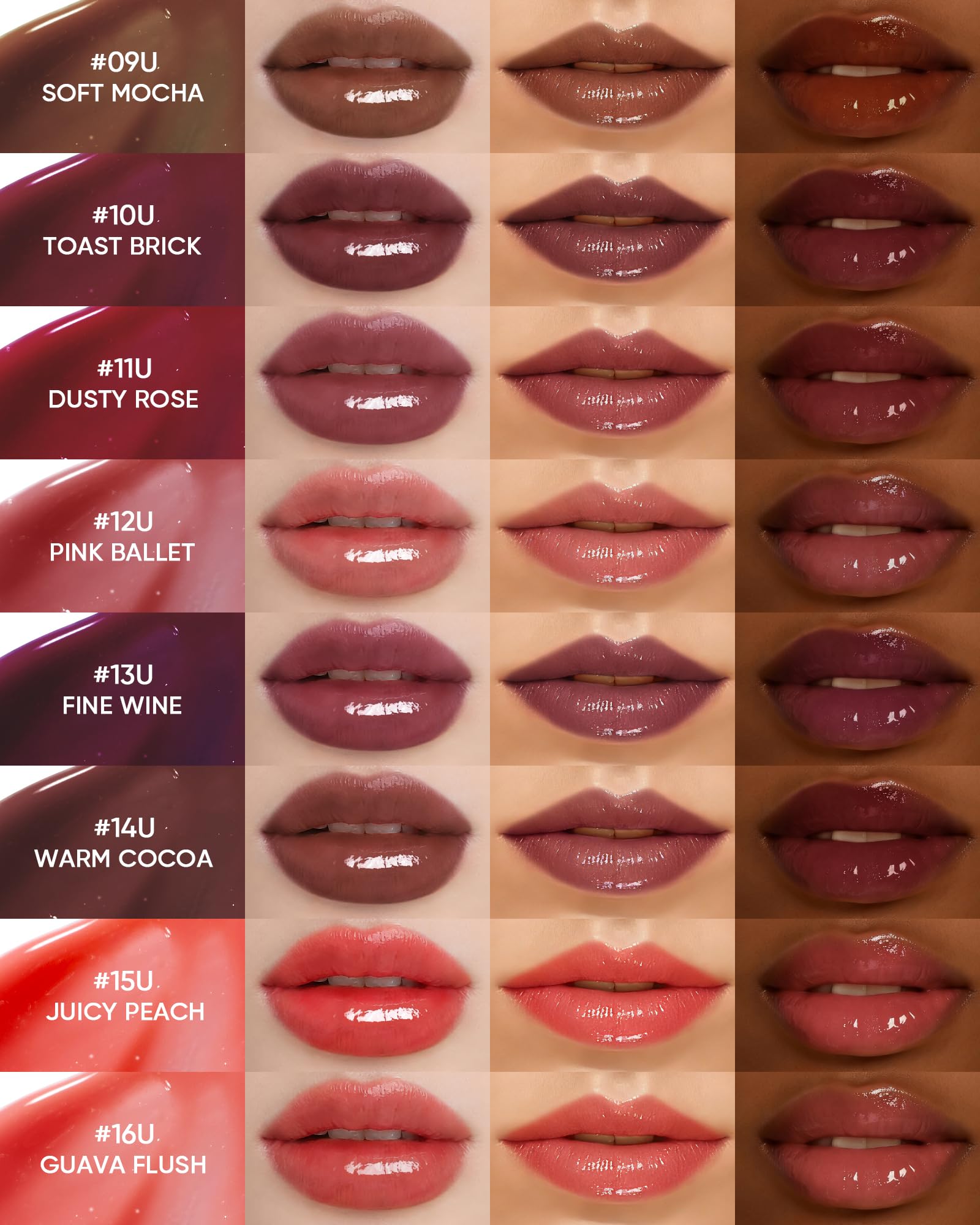 SKINTIFIC Peptide Brightening Lip Serum, Hydrating & Plumping Tinted Lip Gloss, Moisturizing Lip Balm with Polypeptides SKINTIFIC buy supplements canada