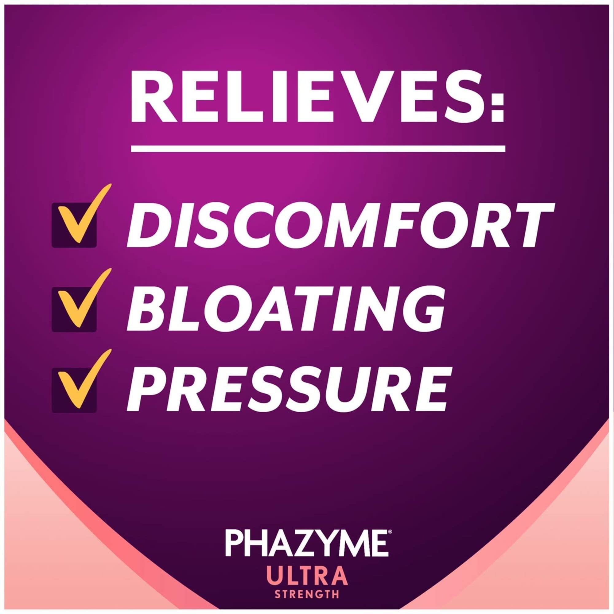 Phazyme Ultra Strength Gas & Bloating Relief, Works in Minutes, 12 Fast Gels, 3 Pack Phazyme buy supplements canada