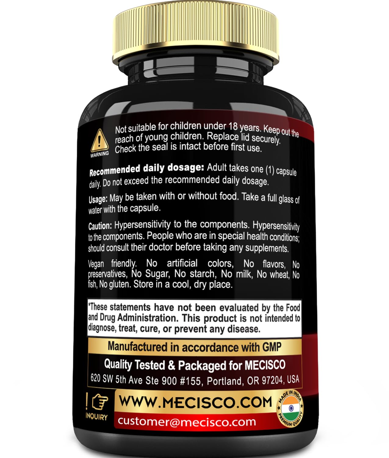 7in1 Irish Sea Moss Capsules 6750 Mg with Organic Bladderwrack & Burdock Root, Turmeric, Apple Cider Vinegar - Raw Seamos Pills for Hair, Skin, Thyroid Healths - 90 Caps for 3-Month Supply Mecisco buy supplements canada