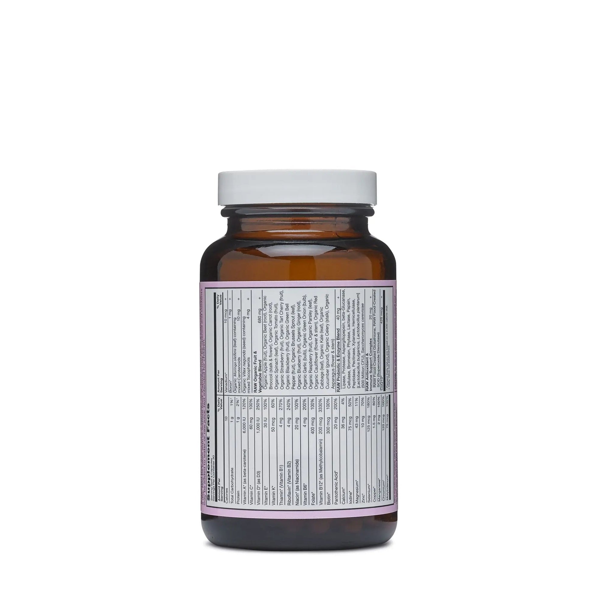 Vitamin Code 50 & Wiser Women Formula 120 VegiCapsules Garden of Life buy supplements canada