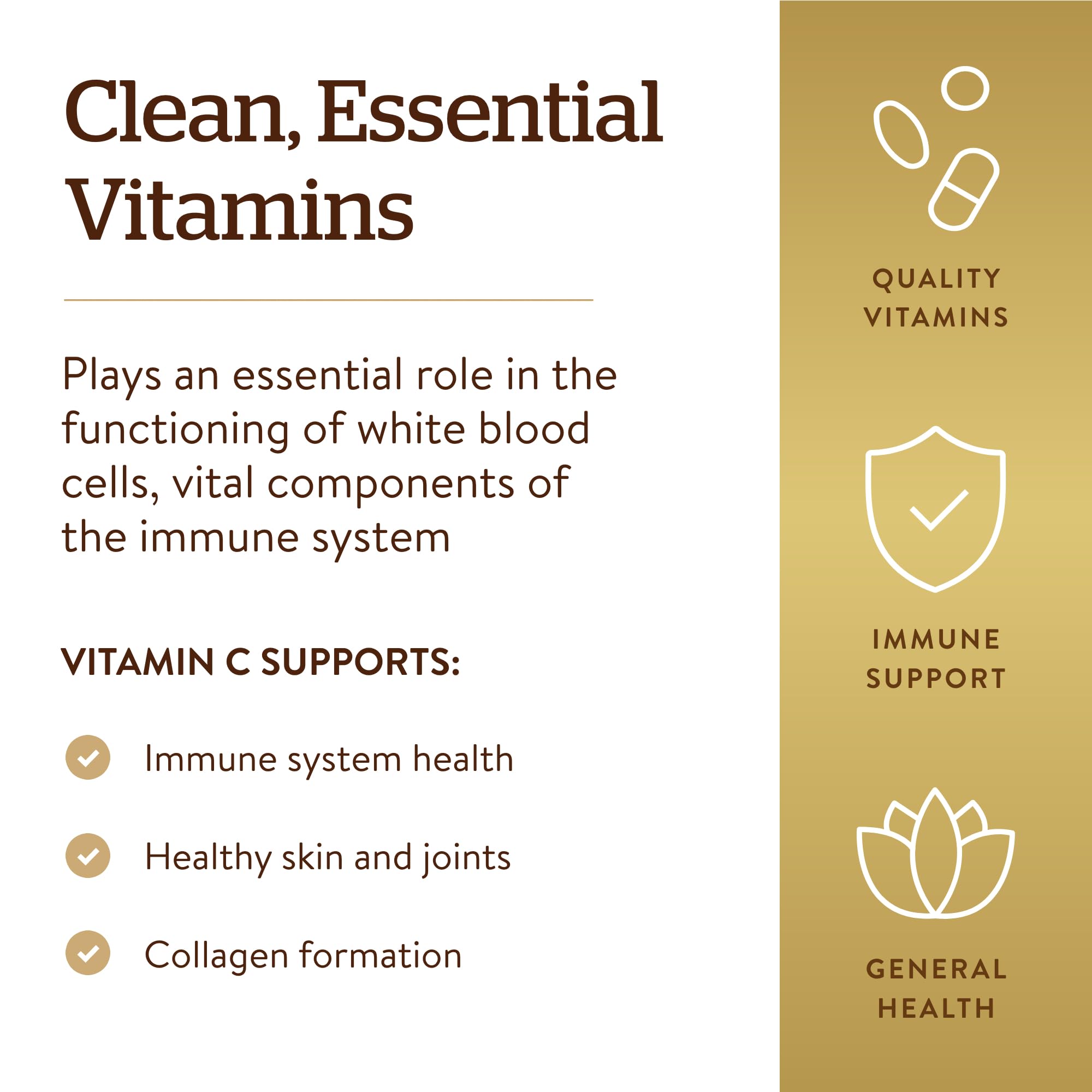 Solgar Vitamin C 1000mg - Healthy Immune System - Helps Fight Free Radicals - Vegan SOLGAR buy supplements canada