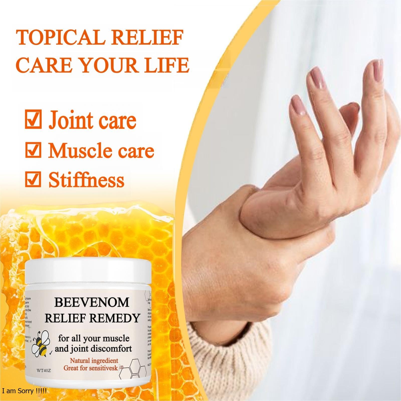 Benolixia Bee Venom Joint Cream - Advanced Joint and Bone Cream, Specially for Back, Neck, Hands, Knees Benolixia buy supplements canada