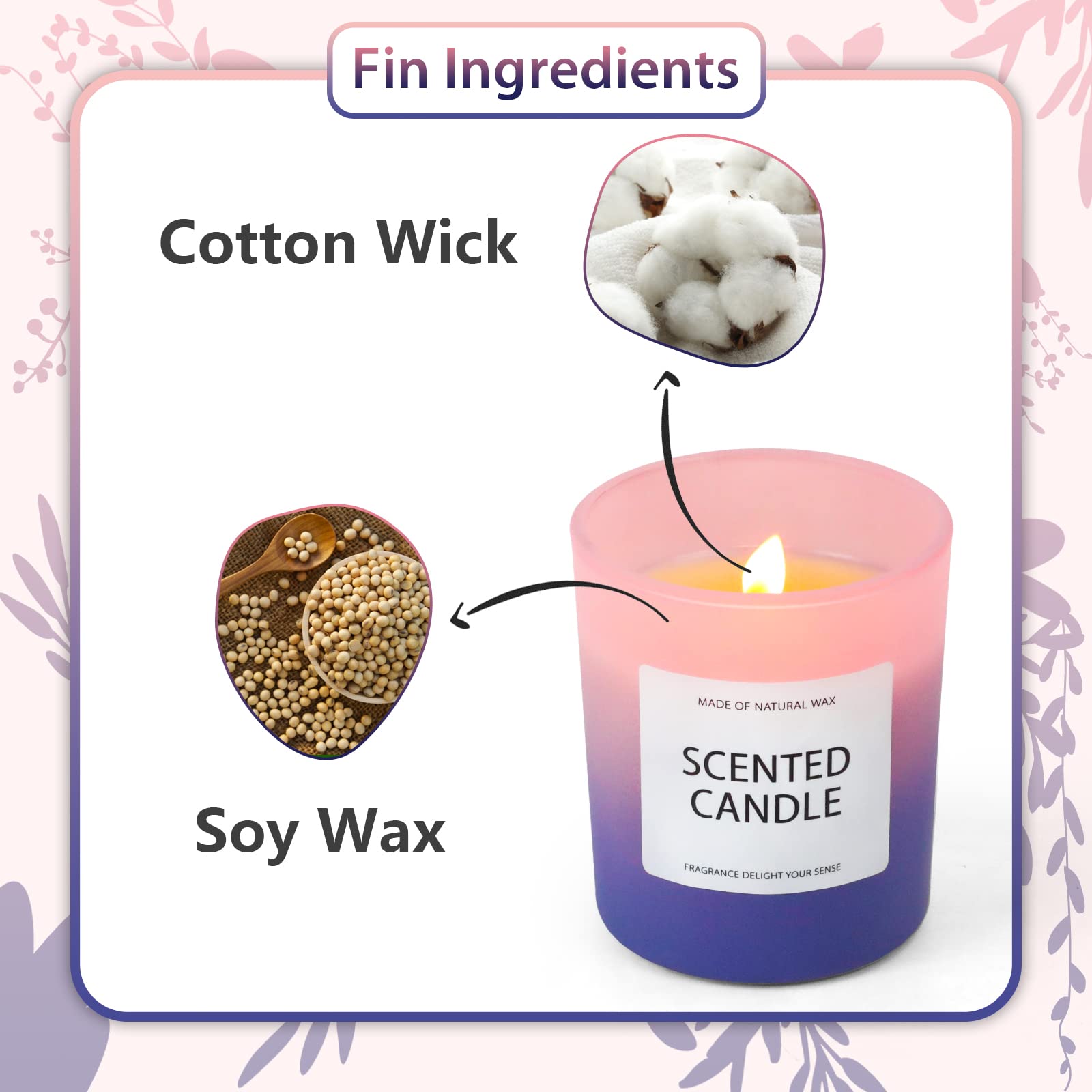 Candles, Scented Candles, Candles for Home Scented, Scented Candle Gift Set for Women STRN buy supplements canada