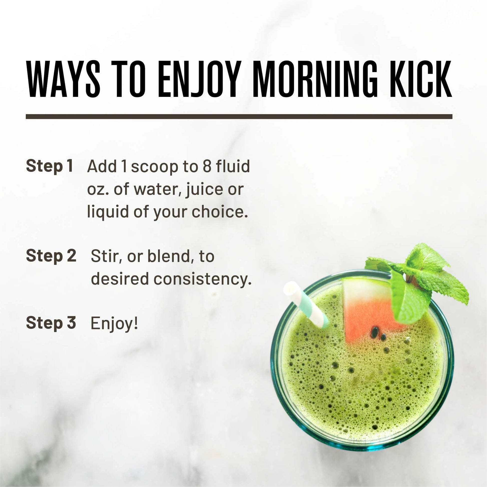 ROUNDHOUSE PROVISION Morning Kick by Chuck Norris - Watermelon Mint Flavor - Greens Superfood Powder with Probiotics, Collagen Peptides & Ashwagandha to Help Support Gut & Joint Health, 3 Pack ROUNDHOUSE PROVISION buy supplements canada