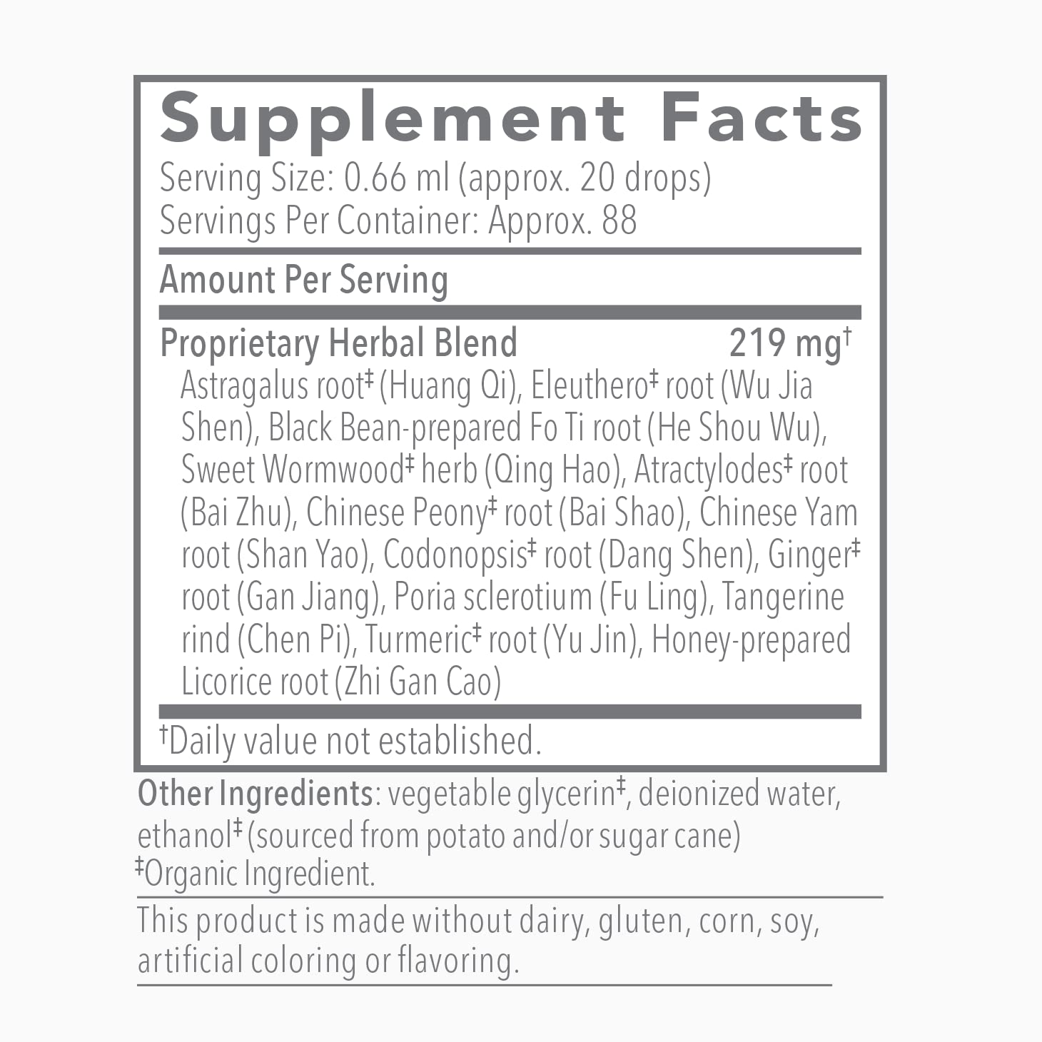 Bio-Botanical Research Biotonic Adaptogenic Tonic - Liquid Tincture Drops Adaptogen Supplement to Help Restore Energy & Help Reduce Occasional Fatigue - Herbal Elixir for Immune Support (2 oz) Bio-Botanical Research buy supplements canada