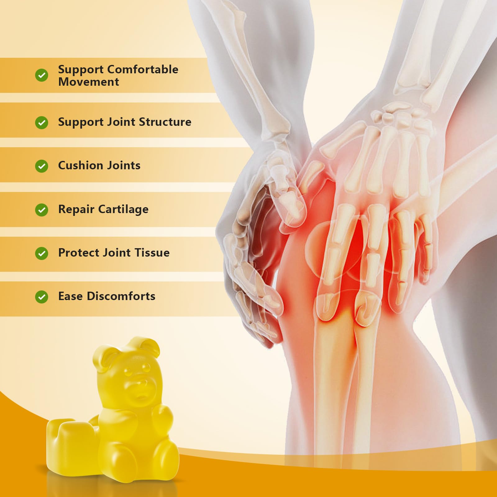 Sugar Free Glucosamine Chondroitin Gummies, Extra Strength 1500mg Glucosamine UPNEUTRI buy supplements canada