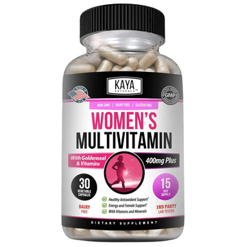 Kaya Naturals Women's Multivitamin, Overall Healthy Antioxidant, and Immune Support, Vitamins A, D, C, E, Biotin Kaya Naturals buy supplements canada