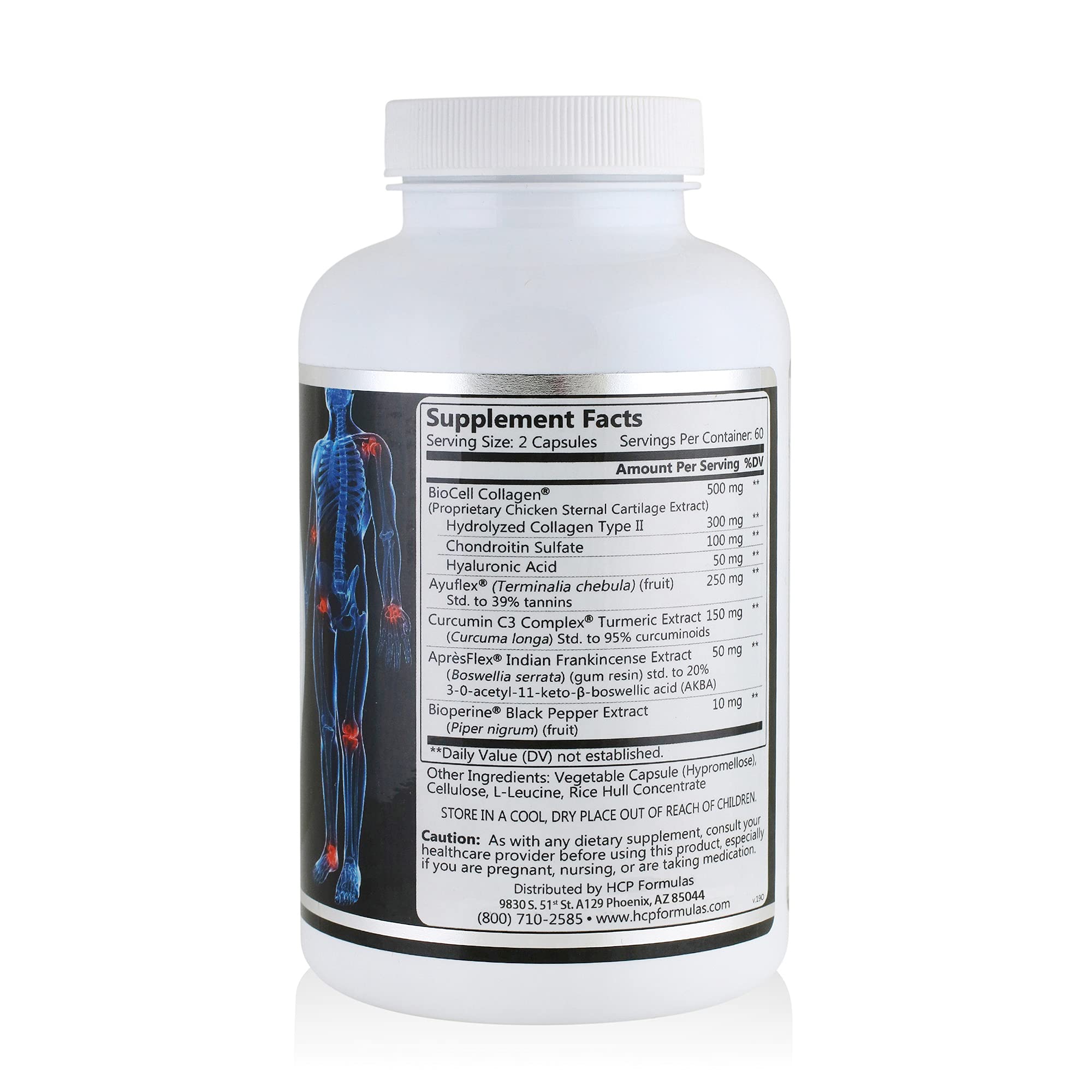 HCP Formulas - Synovera - Joint Support Complex with Turmeric Extract & Collagen - Mobility & Flexibility - Healthy Joints, Tendon, Ligament, and Synovial Tissue - Dietary Supplement - 120 Caps HCP Formulas buy supplements canada