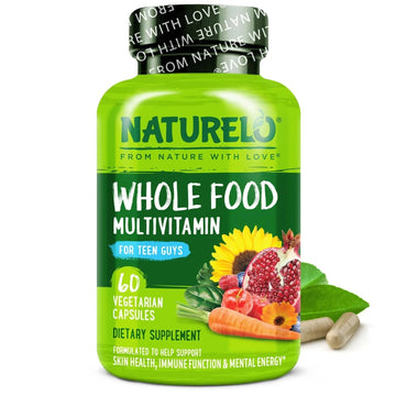 NATURELO Teen Multivitamin - Whole Food Multivitamin for Teenage Boys - Minerals Supplement for Active Kids NATURELO buy supplements canada