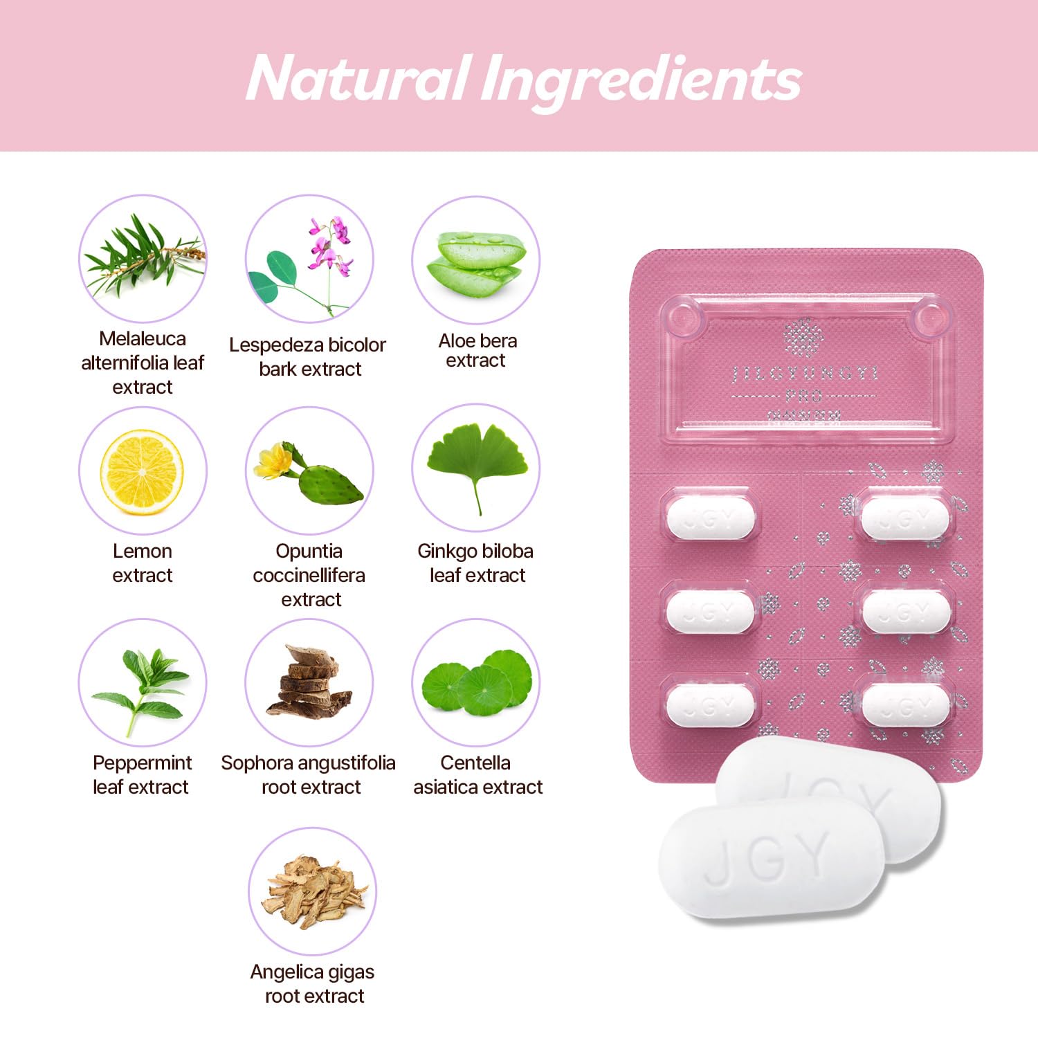 JILGYUNGYI PRO Feminine Wash Tablets - Feminine Intimate Solution - Moisturizing, Tightening JILGYUNGYI buy supplements canada