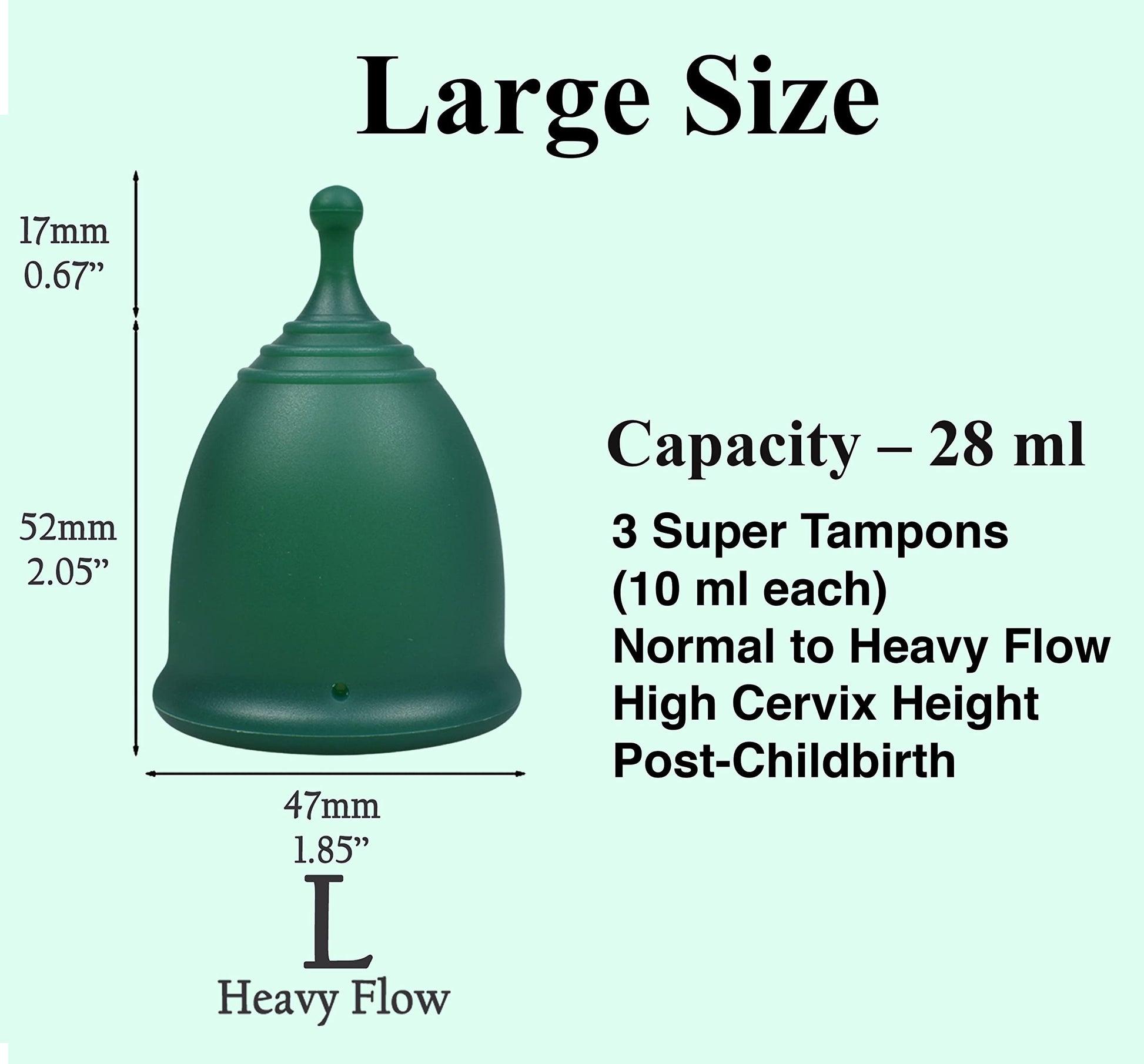 SHORDY Reusable Menstrual Cup (Small & Large) Set of 2 with Box, 100% Soft Silicone, Copa Menstruelle SHORDY buy supplements canada