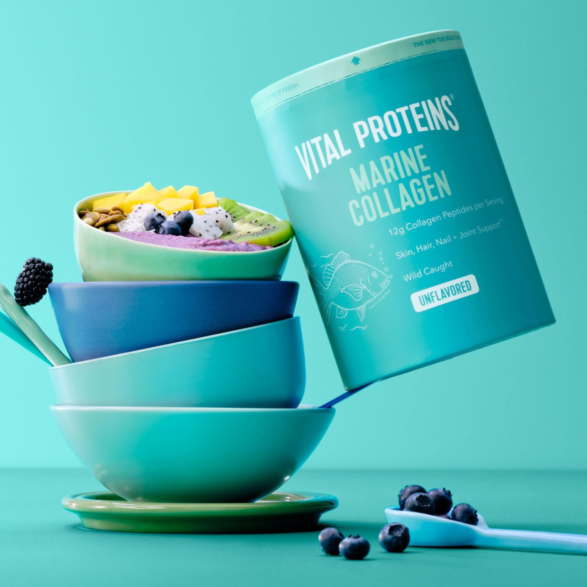 Vital Proteins Marine Collagen Peptides Powder Supplement for Skin Hair Nail Joint - Hydrolyzed Collagen Vital Proteins buy supplements canada