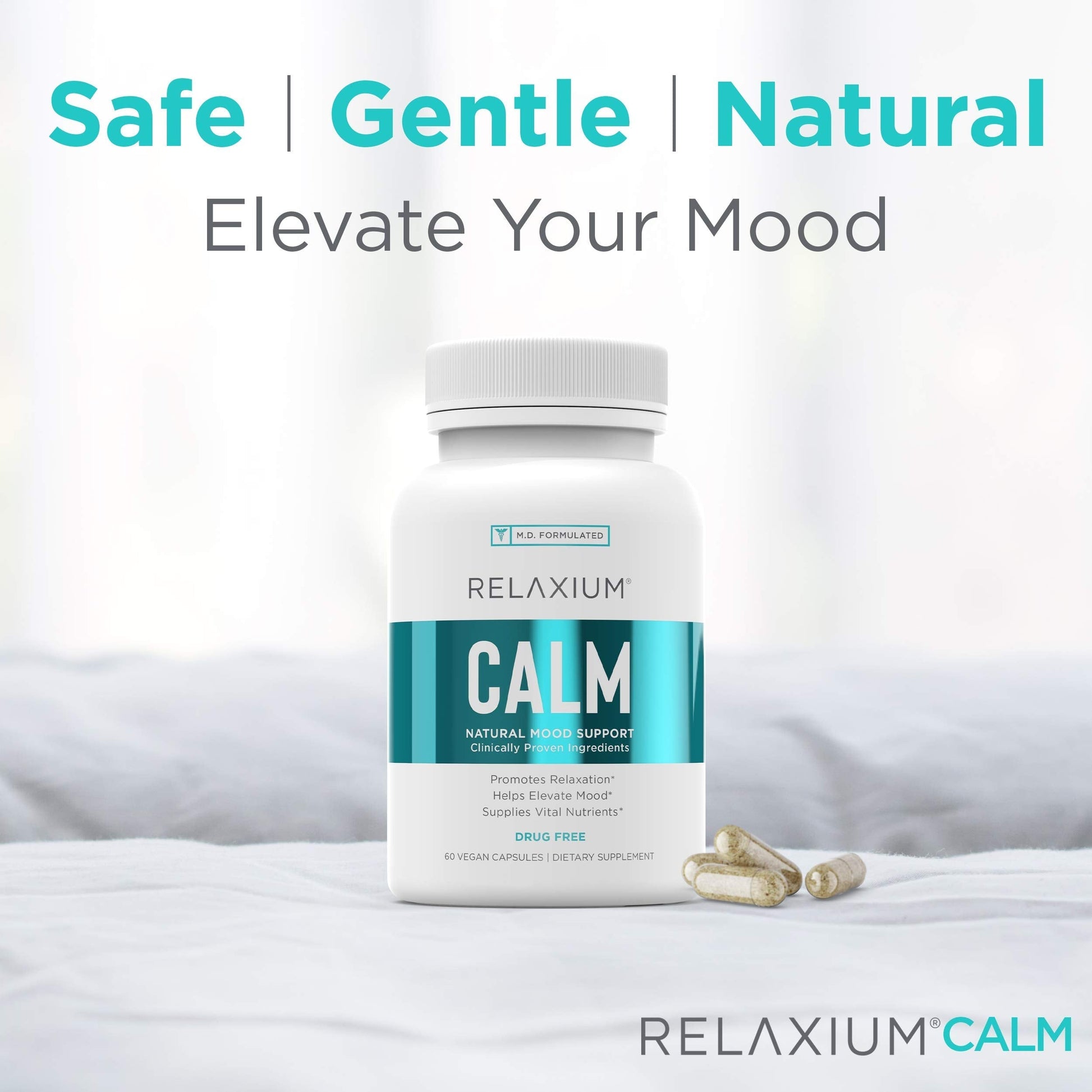 Relaxium Calm, Non-Habit Forming, Stress & Mood Support Supplement Relaxium buy supplements canada
