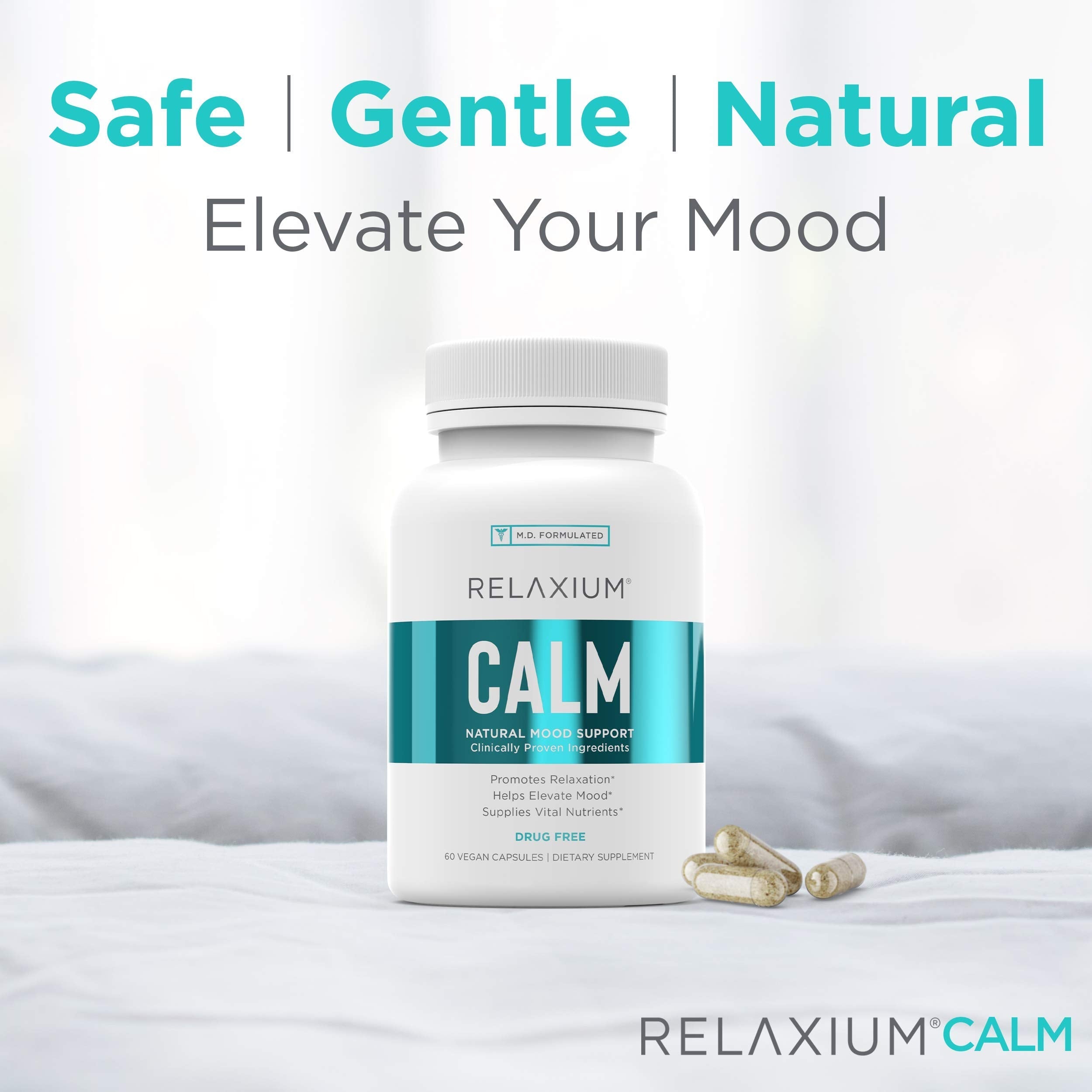 Relaxium Calm, Non-Habit Forming, Stress & Mood Support Supplement Relaxium buy supplements canada