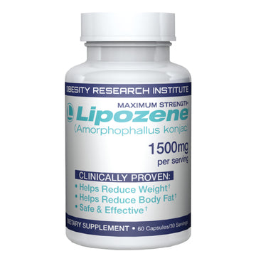 Lipozene Weight-Management Fiber Supplement, 60 Capsules | Non-Stimulant Glucomannan Formula for Healthy Lifestyle Support Lipozene buy supplements canada