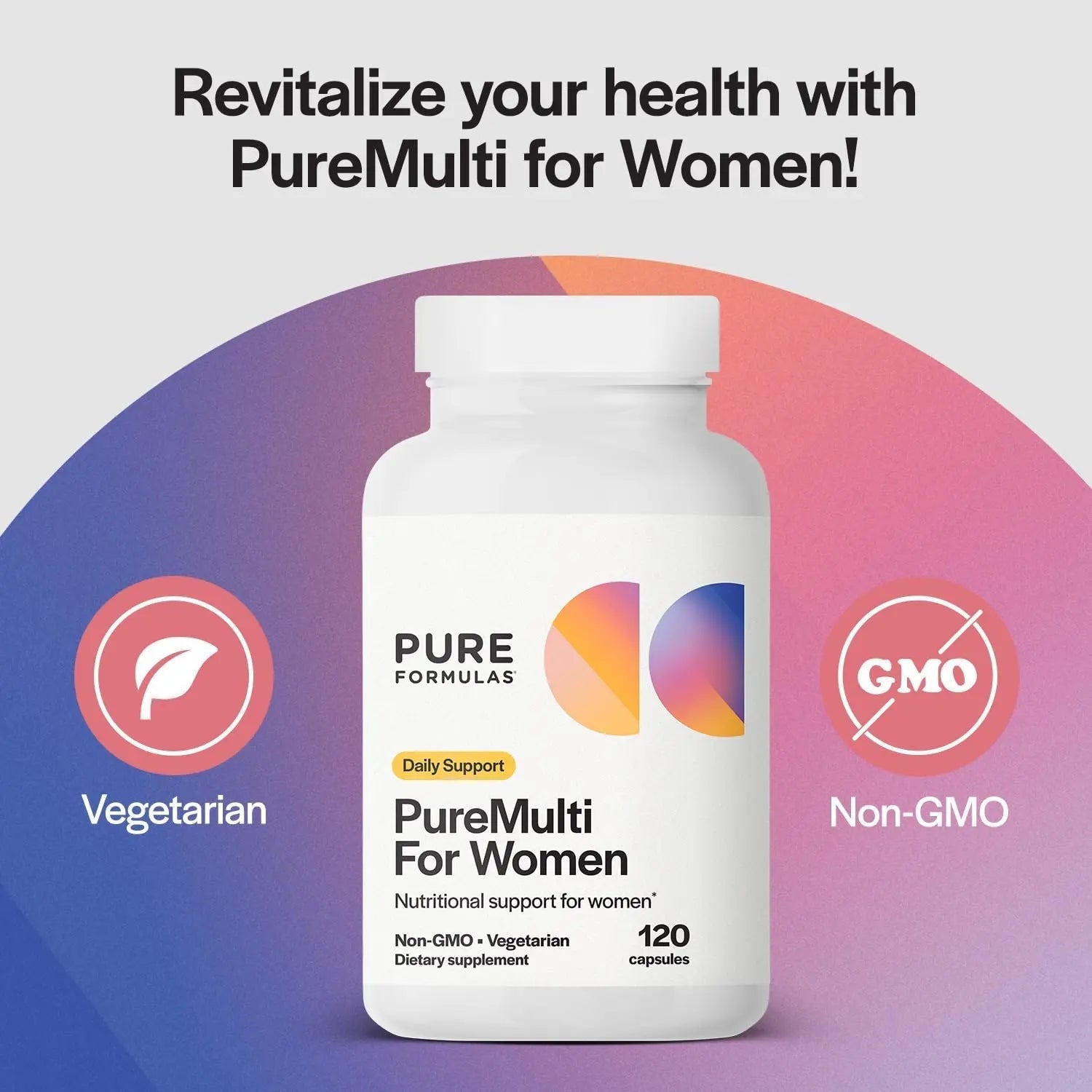PureFormulas PureMulti for Women - Comprehensive Multivitamin for Women with Essential Nutrients and Herbal Support Womens Daily Multivitamins PureFormulas buy supplements canada