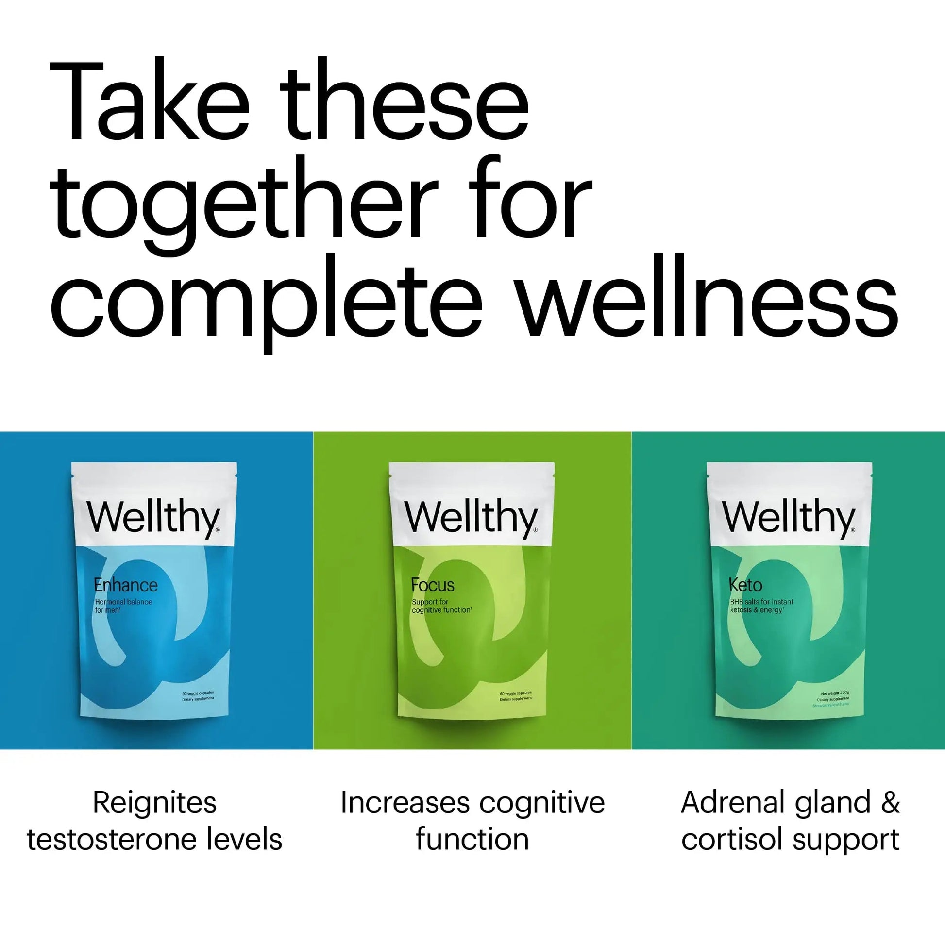 Wellthy His Daily Natural Multivitamin for Men, Premium Prostate Support Supplement, Support Hair Growth (30 Day) Wellthy buy supplements canada